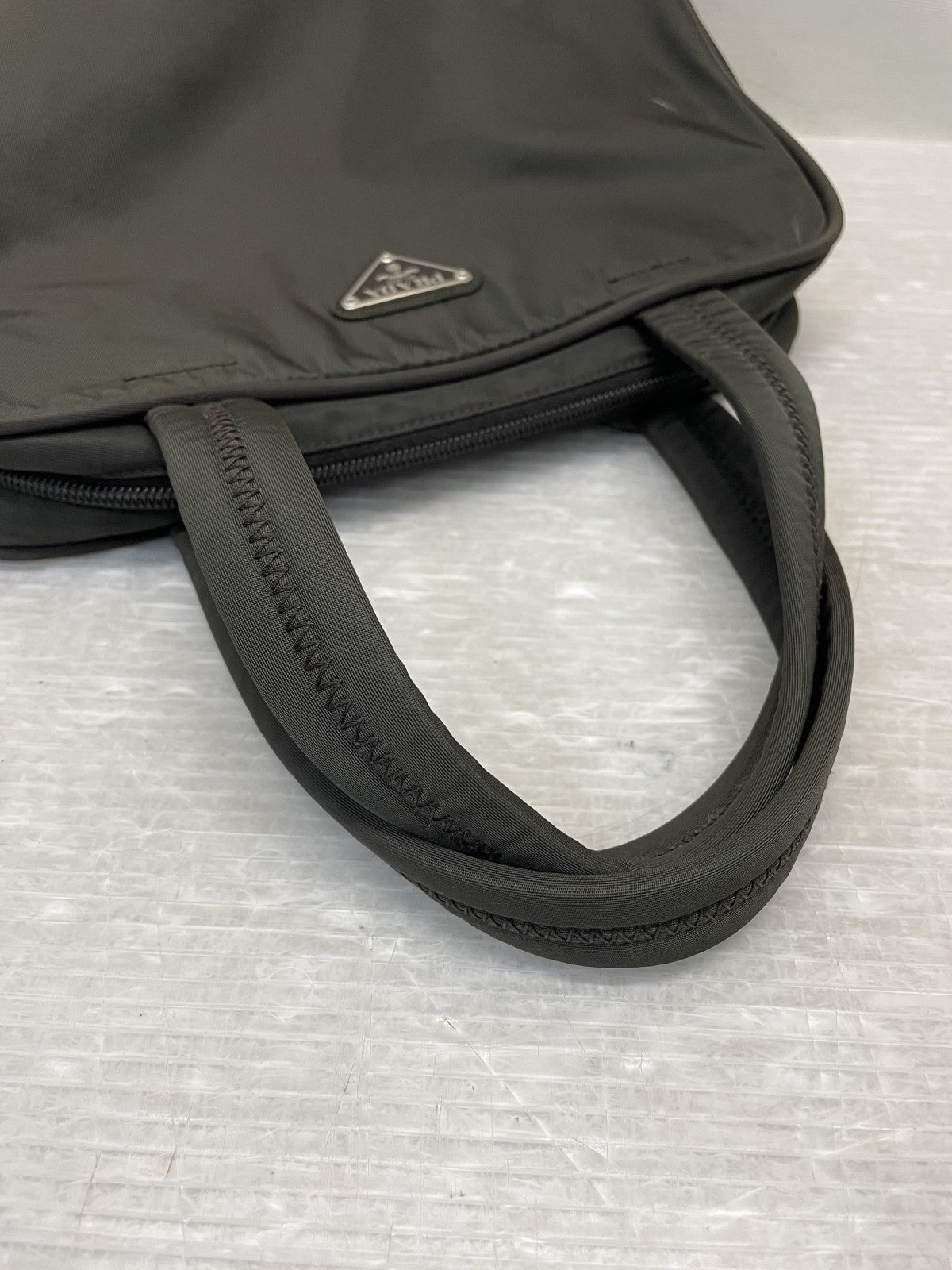 PRADA TESSUTO SPORT 1999 プレート ナイロンハンドバッグ
