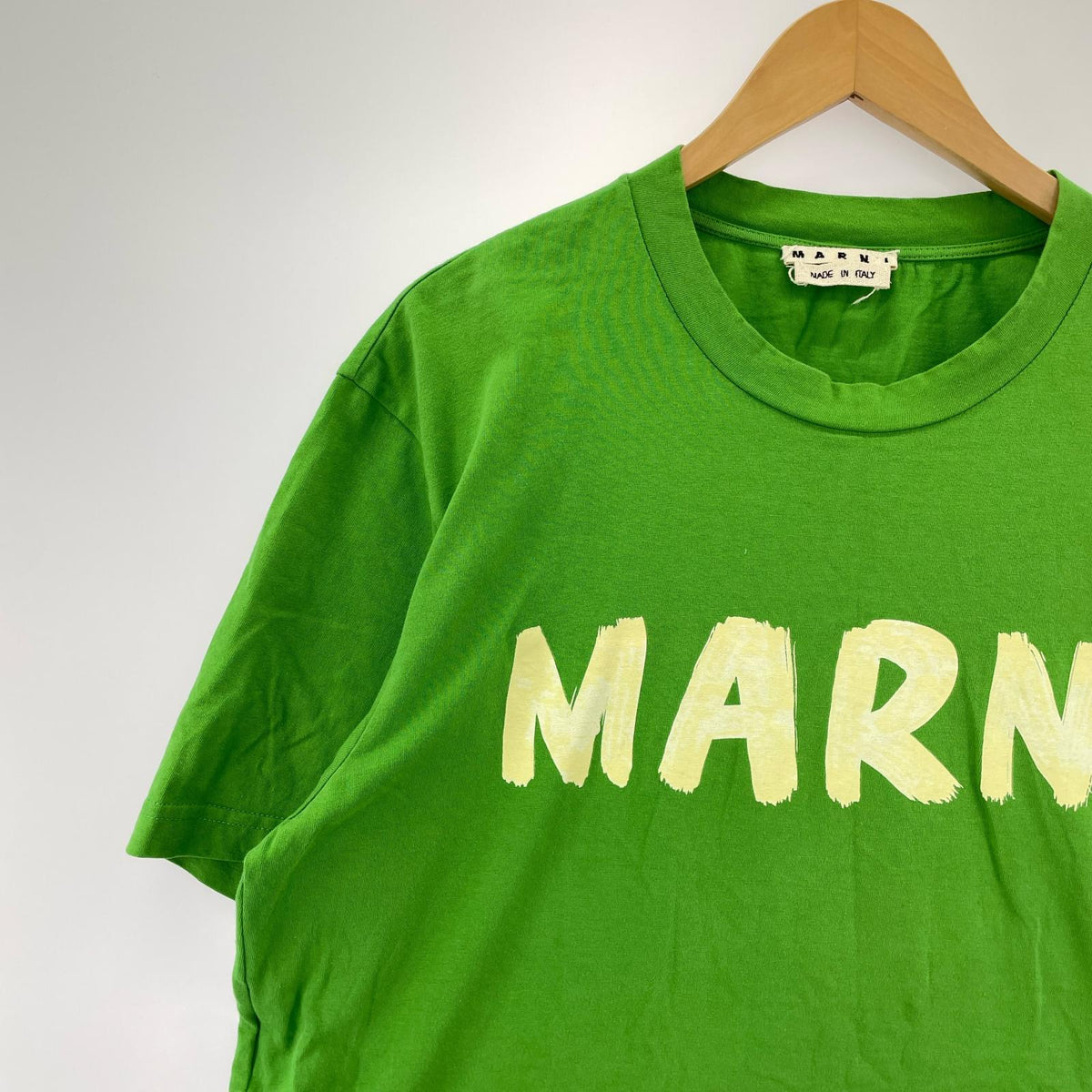 半袖Tシャツ ロゴプリントT 48 グリーン