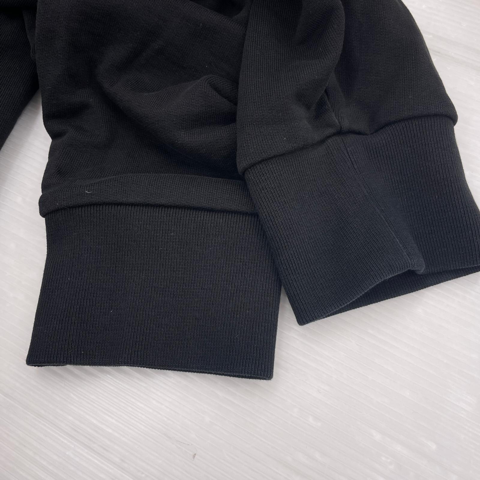 スウェット 24SSSWEATSHIRT 黒 (M) M ブラック