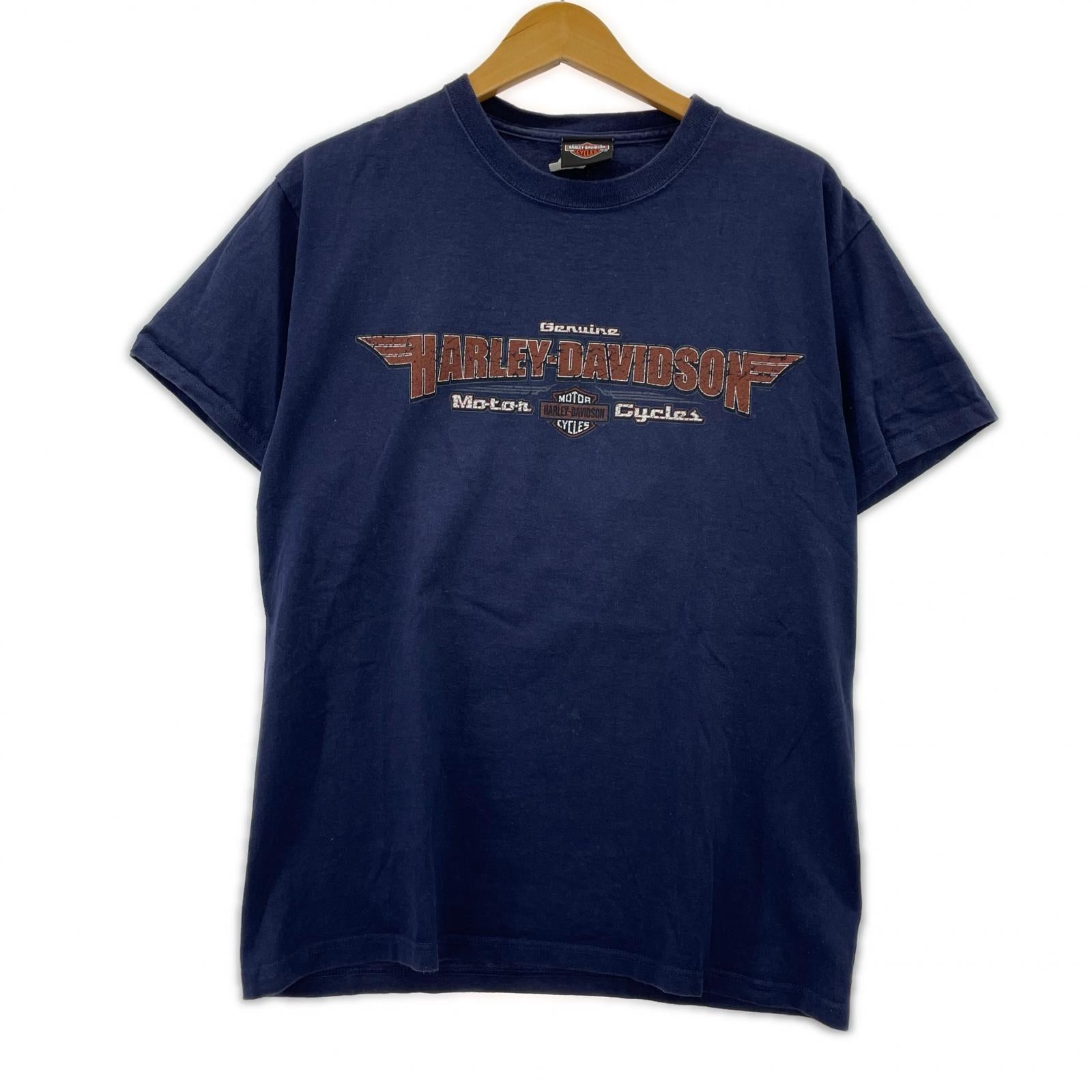 半袖Tシャツ Harley-Davidson S/STee Texoma 紺 (M) M ネイビー