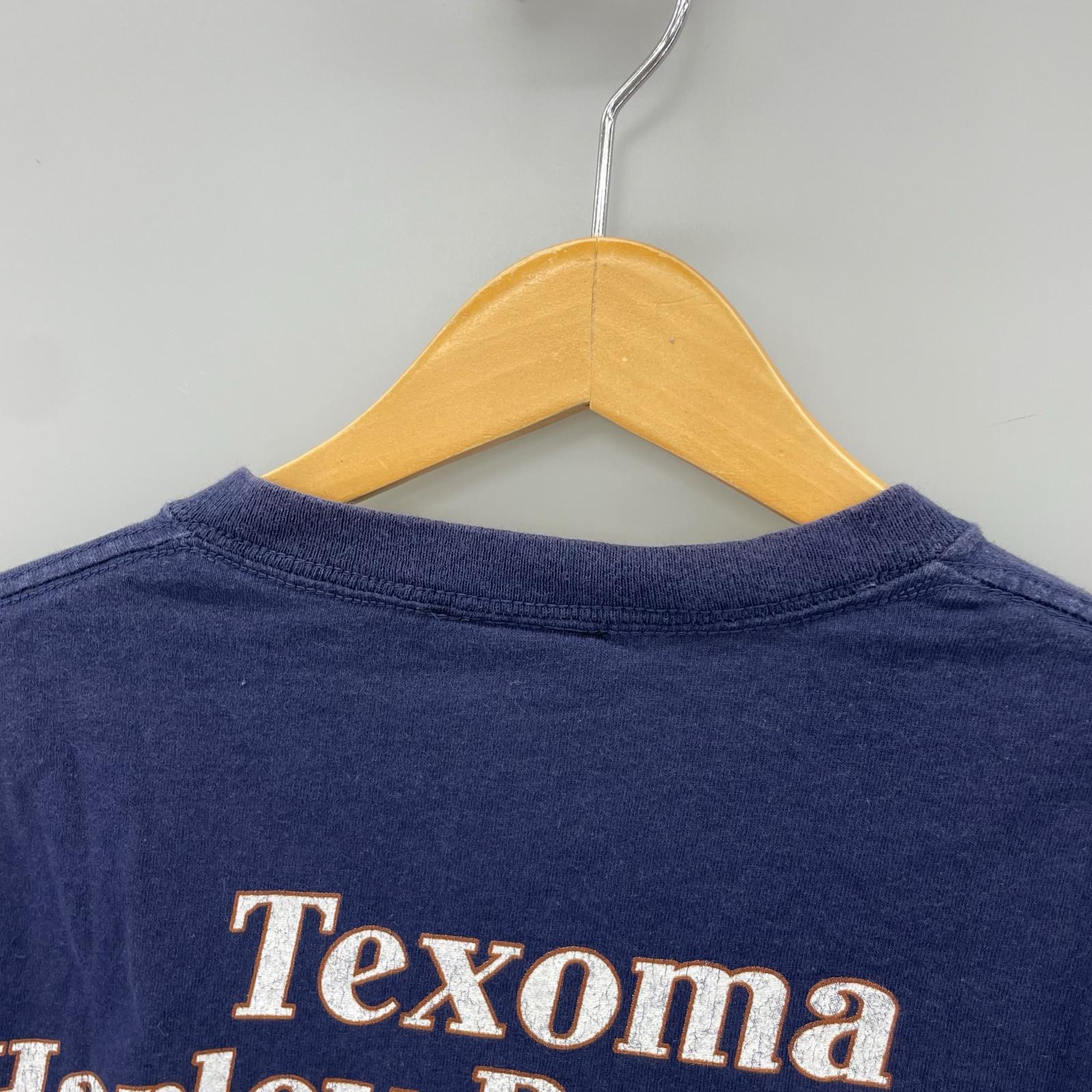 半袖Tシャツ Harley-Davidson S/STee Texoma 紺 (M) M ネイビー