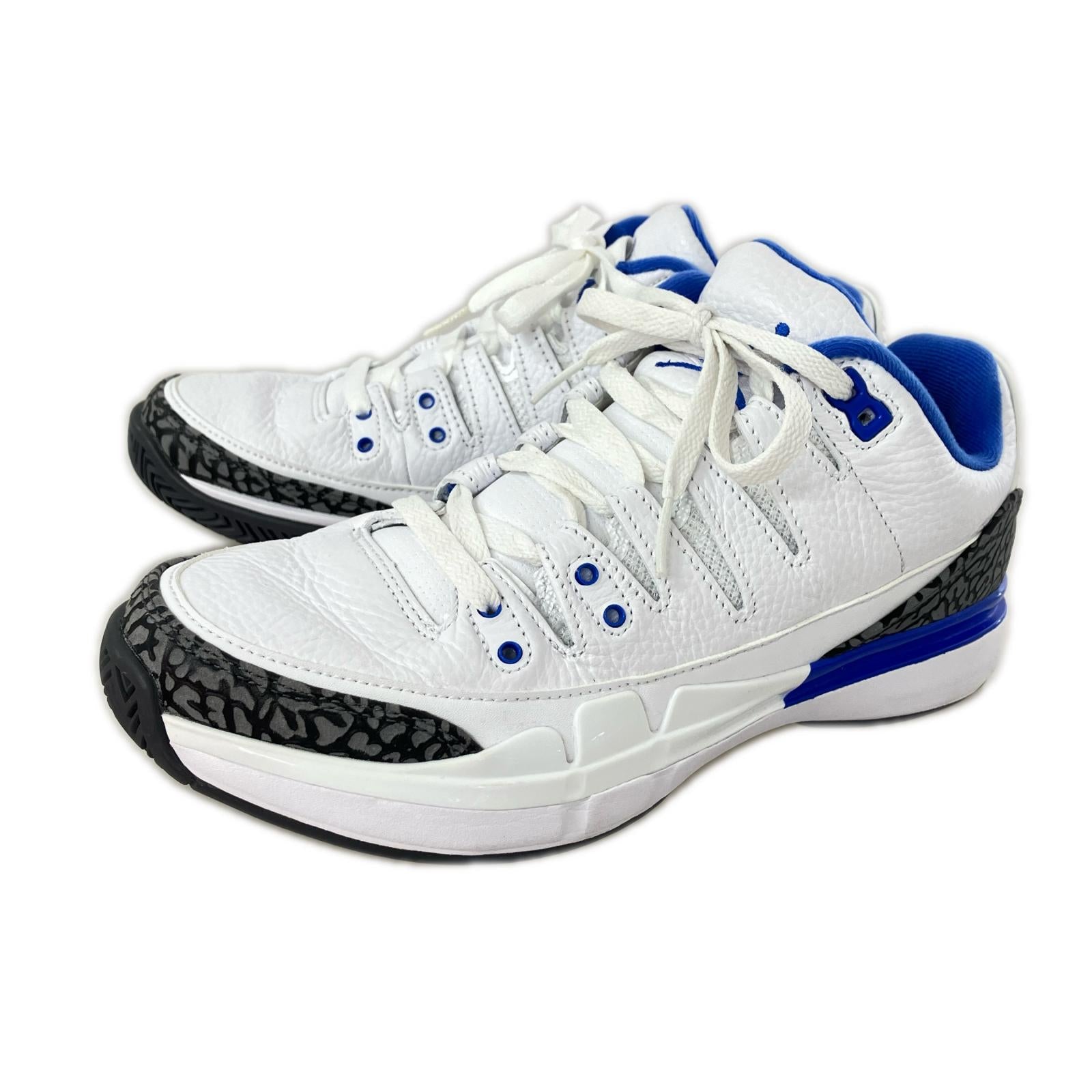 スニーカー Zoom Vapor Air Jordan 3 Blue 26.0cm 26cm (US8 UK7 1/2 EU42) ホワイト