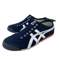 スニーカー スリッポン ネイビー 26.0cm 26 ネイビー