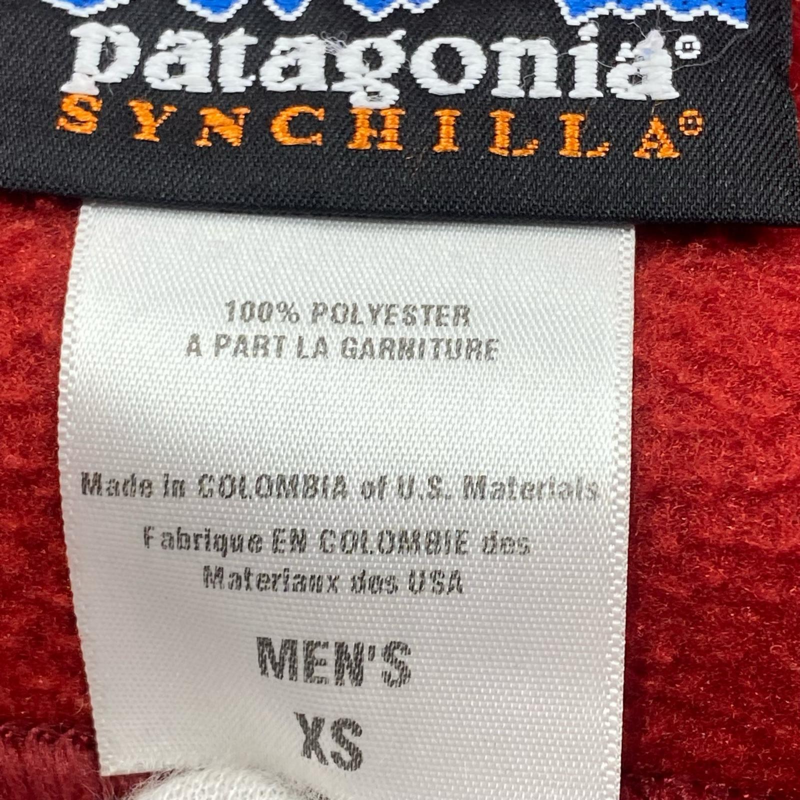 ジャケット SYNCHILLA RED レッド