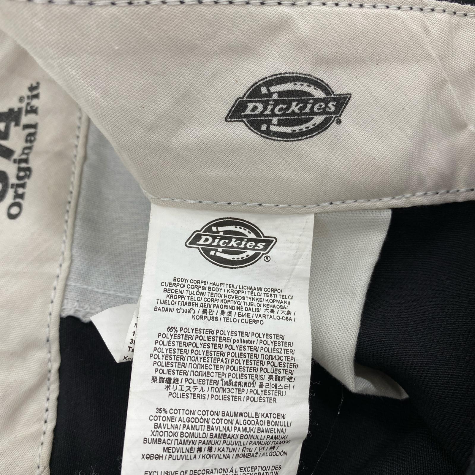 パンツ Dickies×HTC フラワースタッズ ワークパンツ ブラック ブラック