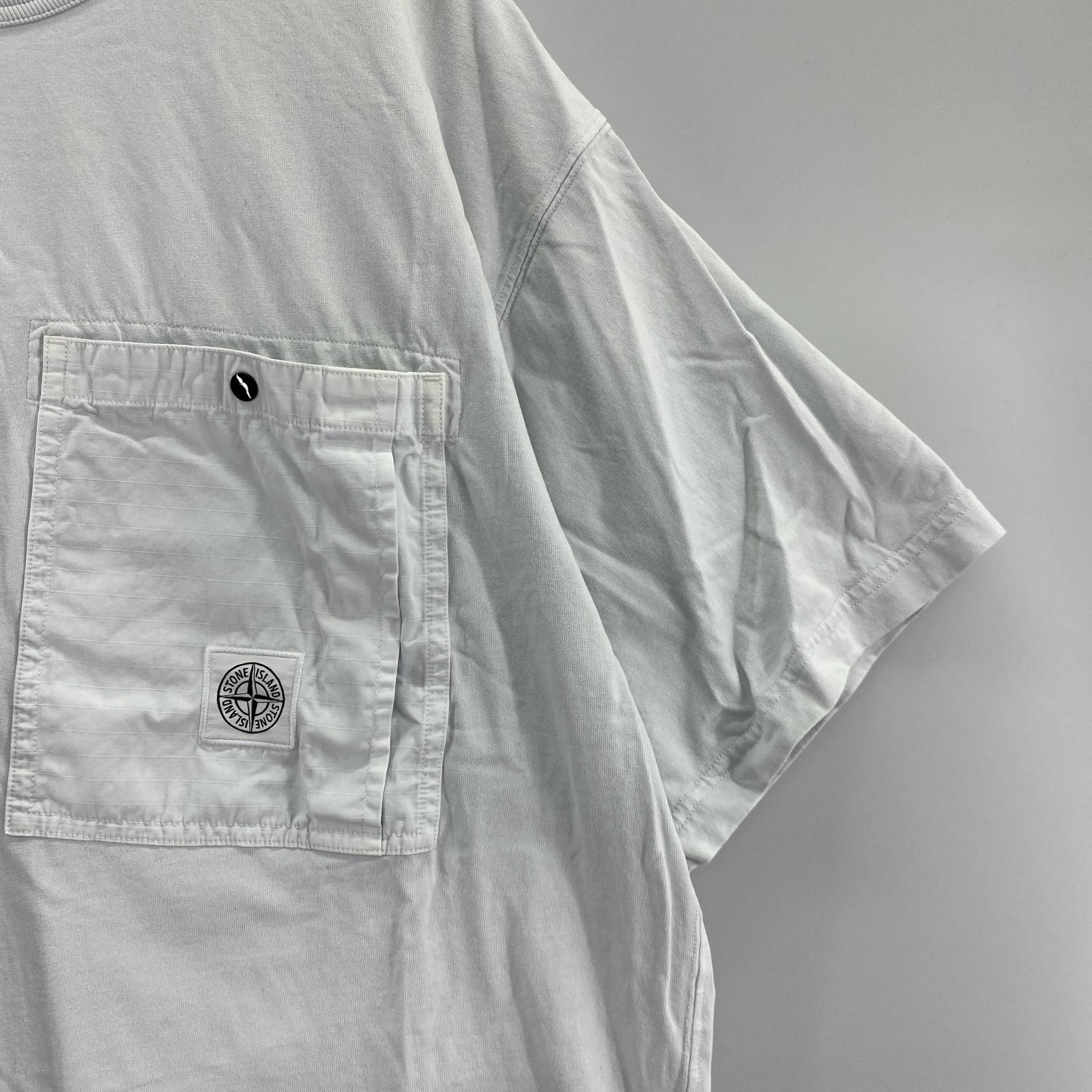 半袖Tシャツ ロゴパッチ ポケット/XL/L1S152100004S0115