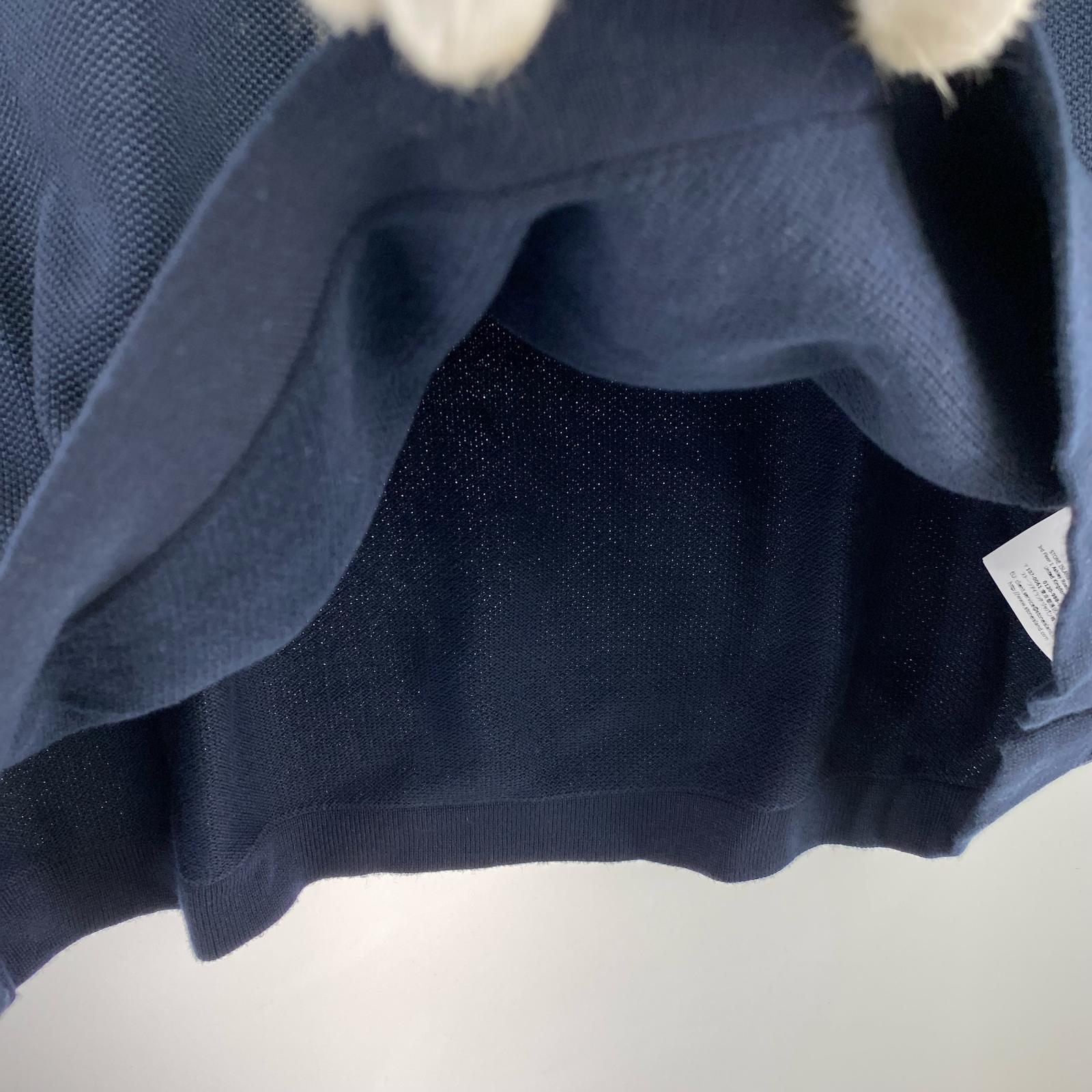 ポロシャツ ロゴパッチ/XL/ネイビー/L1S155100030S00B5 ネイビー