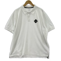 ポロシャツ EMBLEM POLO/XL/ホワイト/FCRB-250041 LL ホワイト