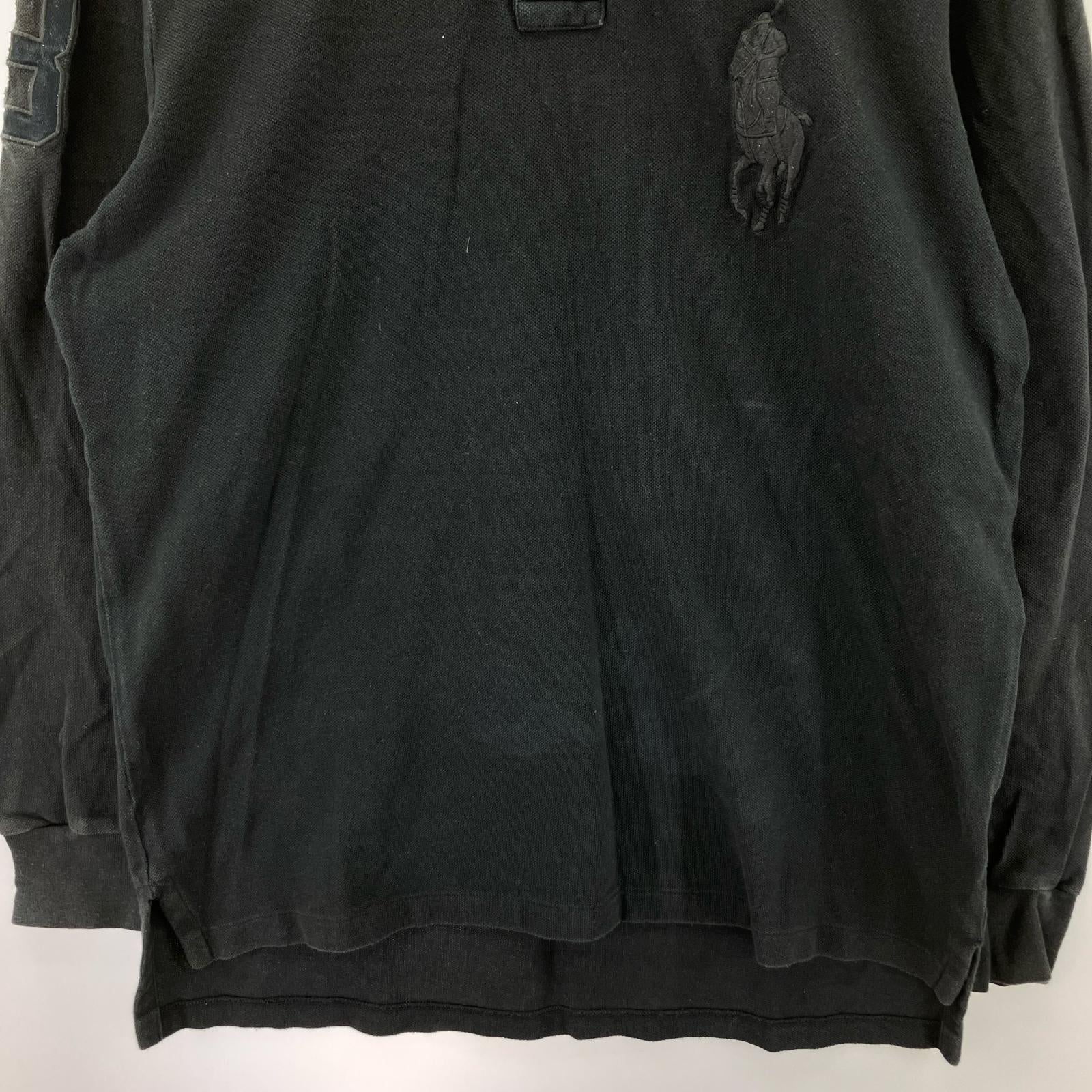 ポロシャツ ビックポニー BLK L ブラック
