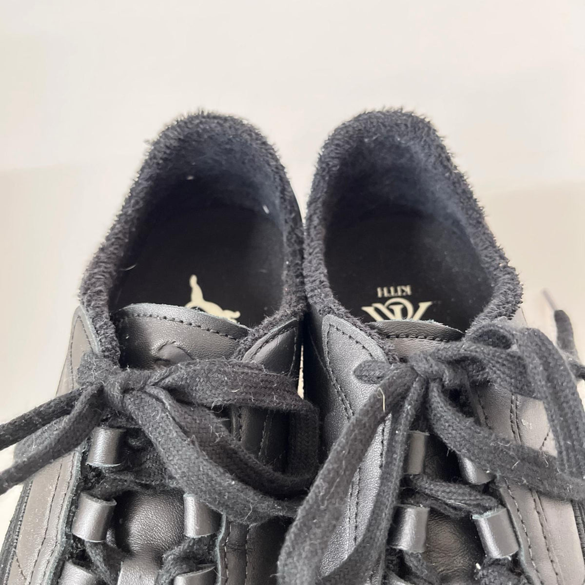 スニーカー KITH H-Street Leather Black US11 29.0cm 29cm (US11 UK10 1/2 EU48) ブラック