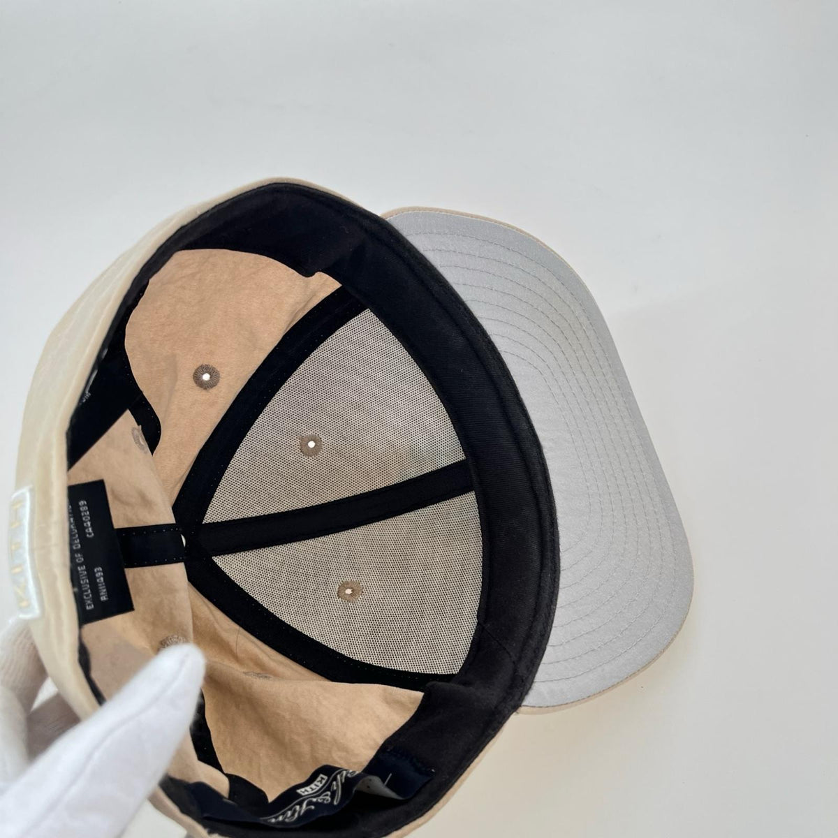 キャップ KITH NYLON 7 5/8 BEIGE ベージュ