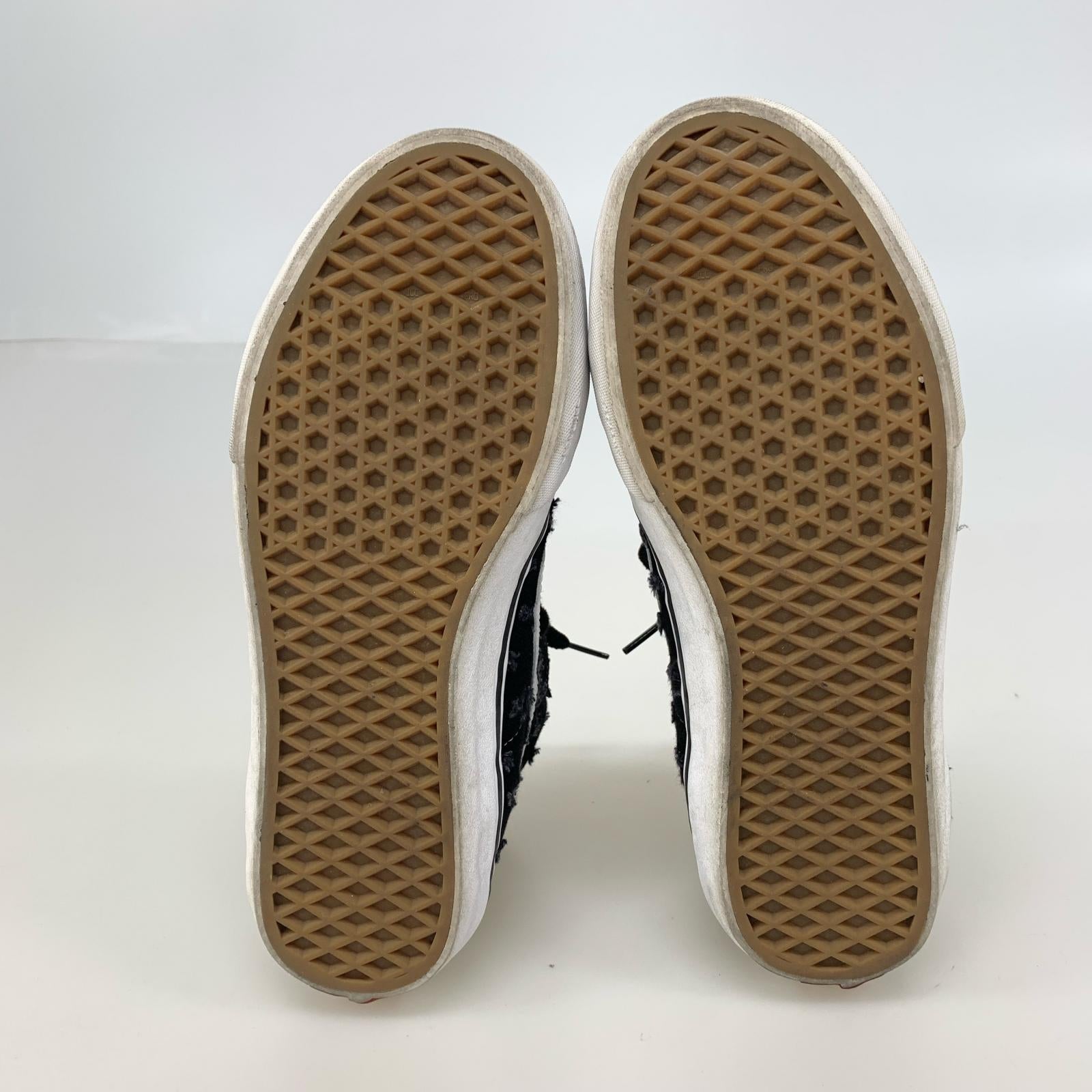 スニーカー Supreme×VANS Sk8-Hi Hole Punch Denim 28.0cm 黒 28 ブラック