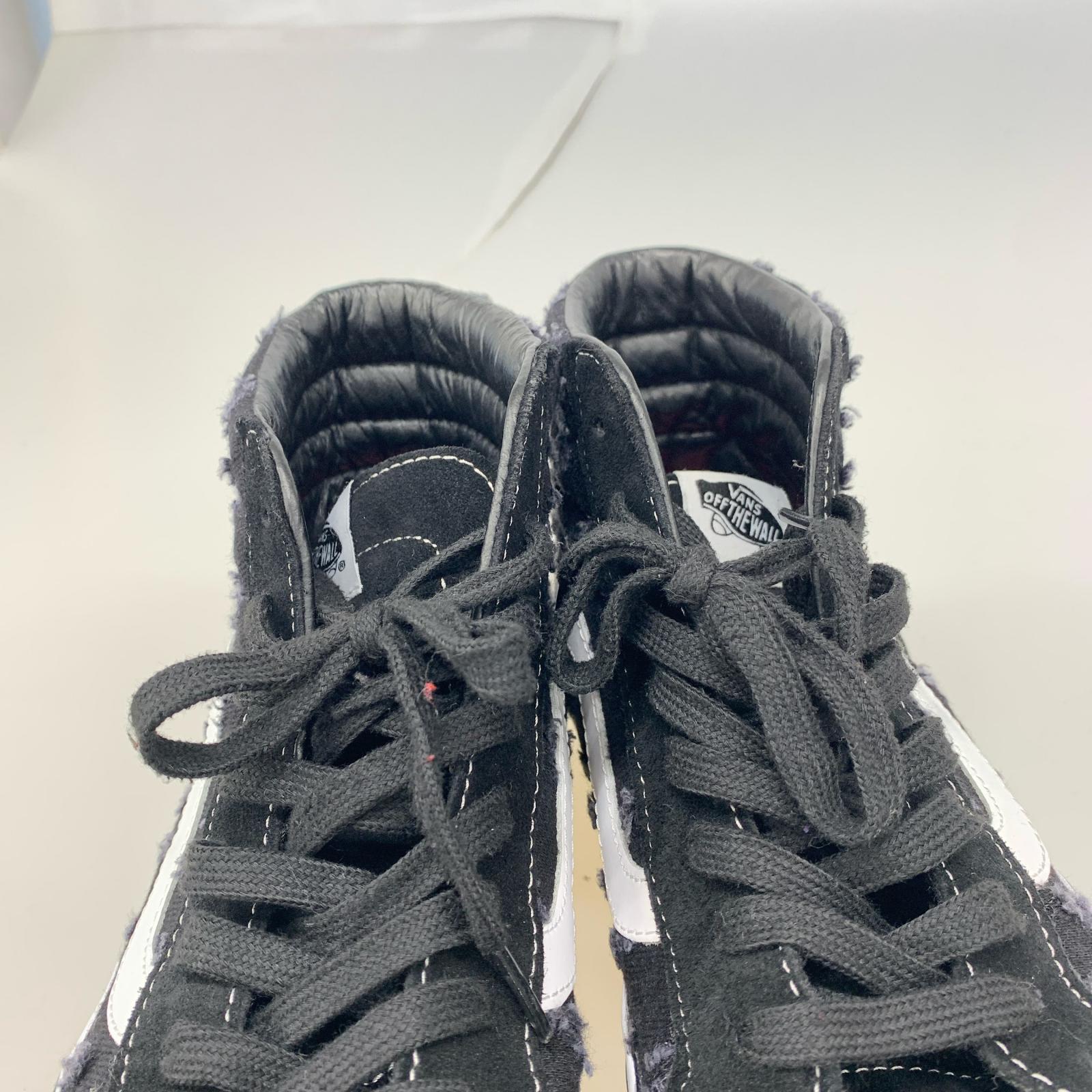 スニーカー Supreme×VANS Sk8-Hi Hole Punch Denim 28.0cm 黒 28 ブラック