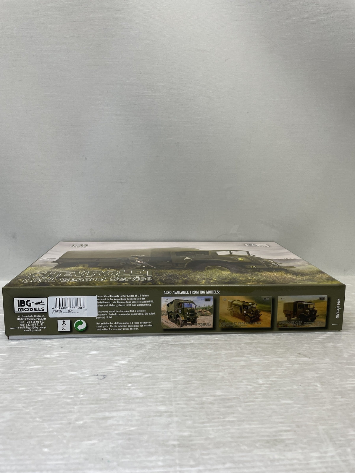 1/35 英・シボレー C60L キャブ13 カーゴトラック ミリタリープラモ
