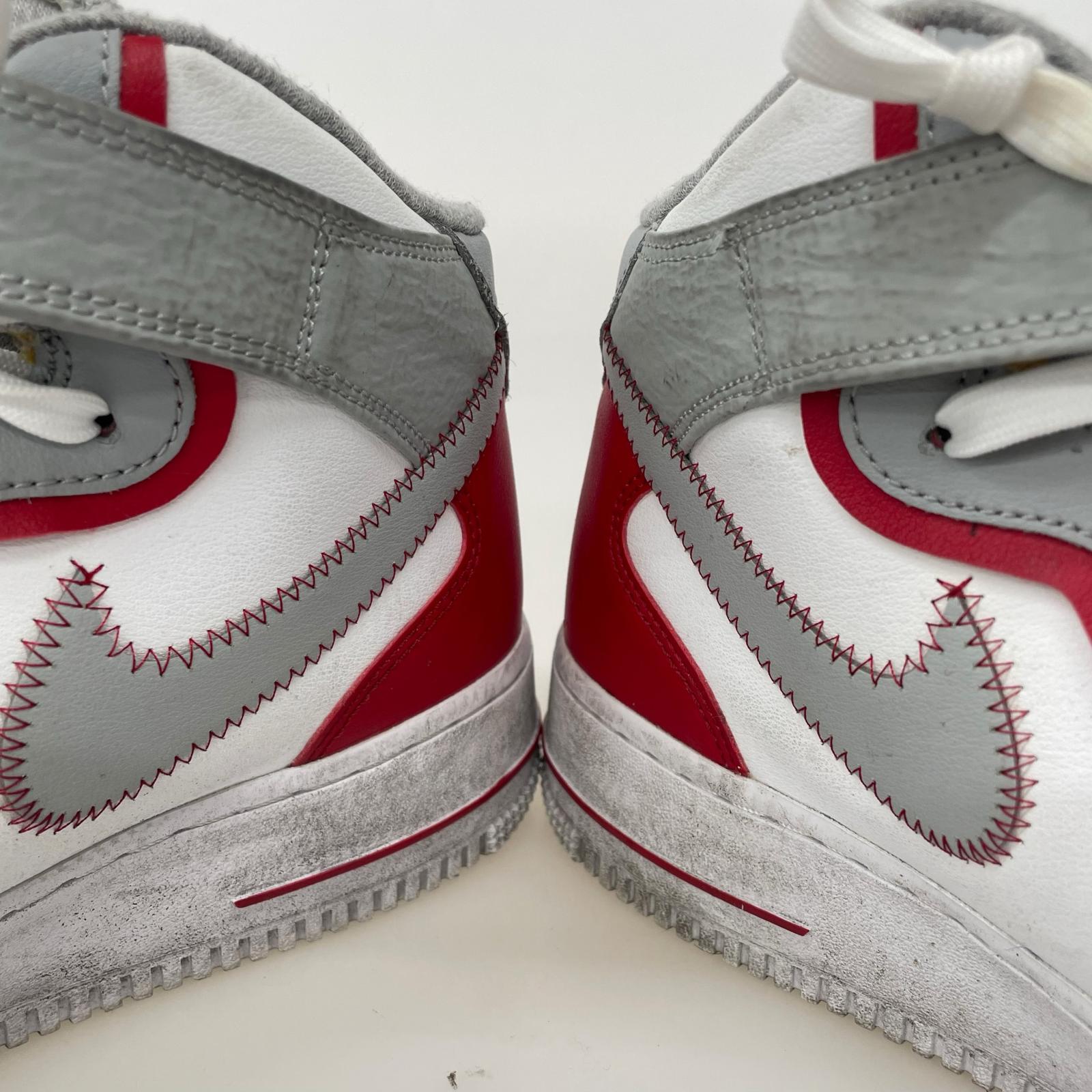 スニーカー AIR FORCE 1 MID ’07 LV8 27cm (US9 UK8 1/2 EU44) ホワイト