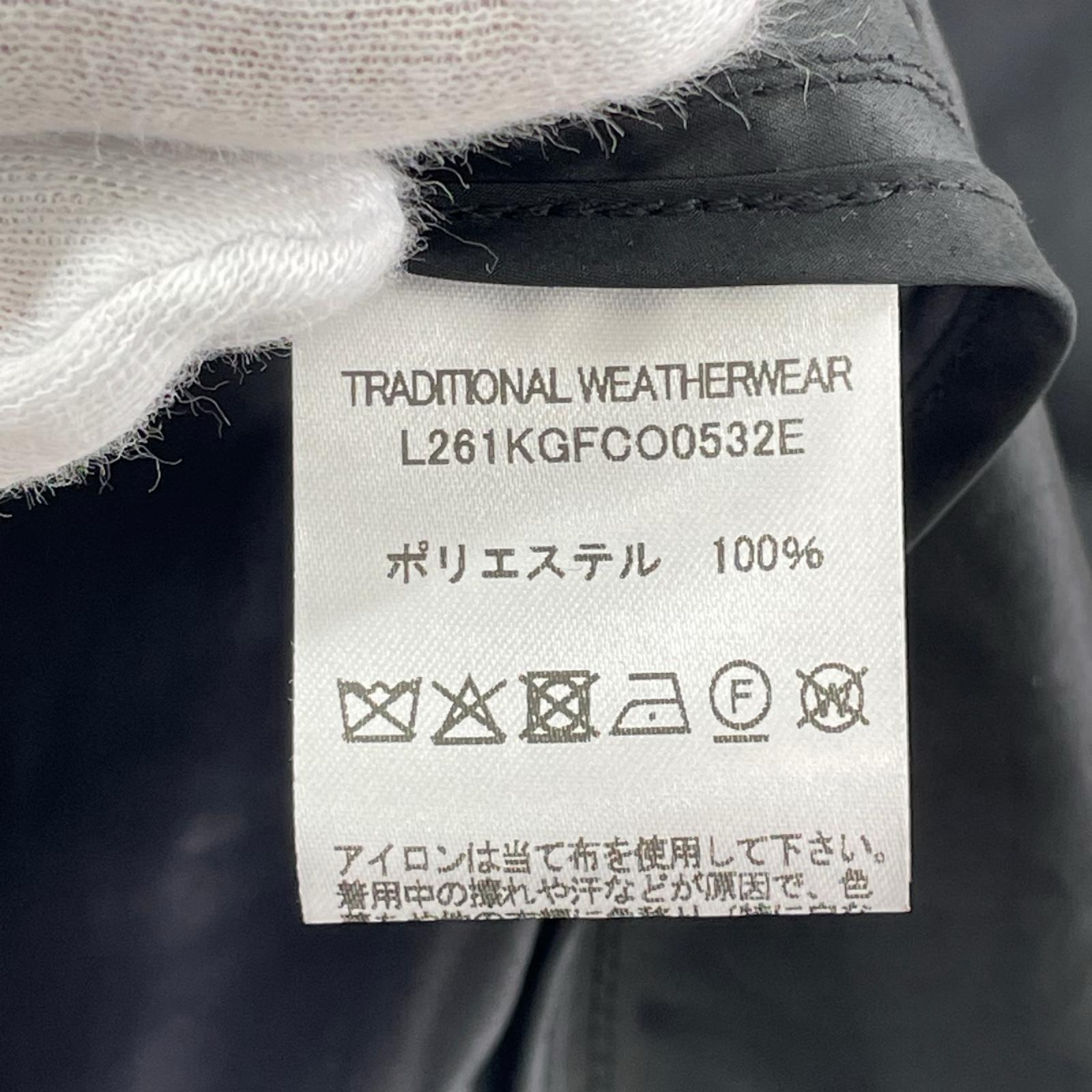 ジャケット traditional weatherwear ナイロンジャケット 34 ブラック