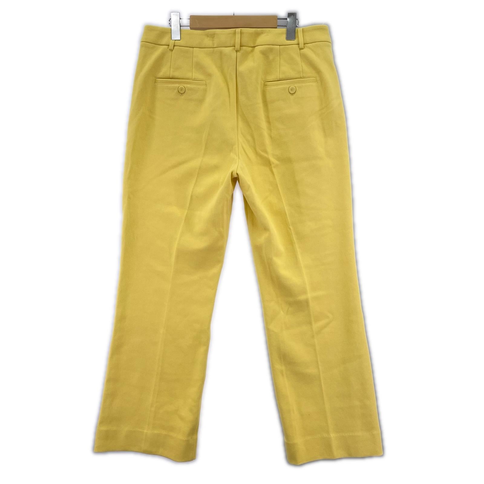 パンツ Weekend Max Mara 黄色パンツ タグ付き イエロー