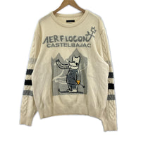 ニット CASTELBAJAC FLOCON D'OR ニット 白
