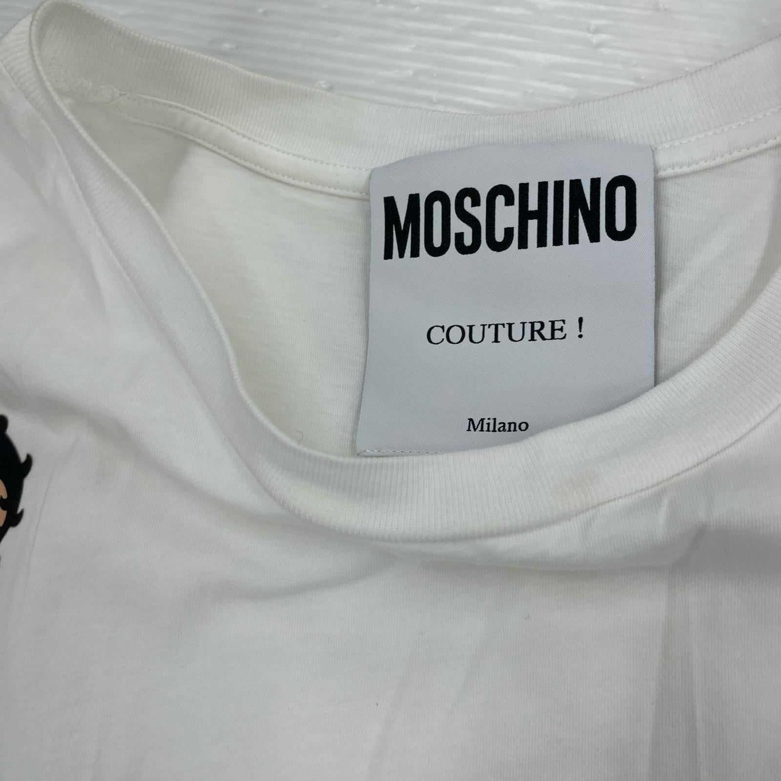 半袖Tシャツ MOSCHINO ベティー Tシャツ ホワイト