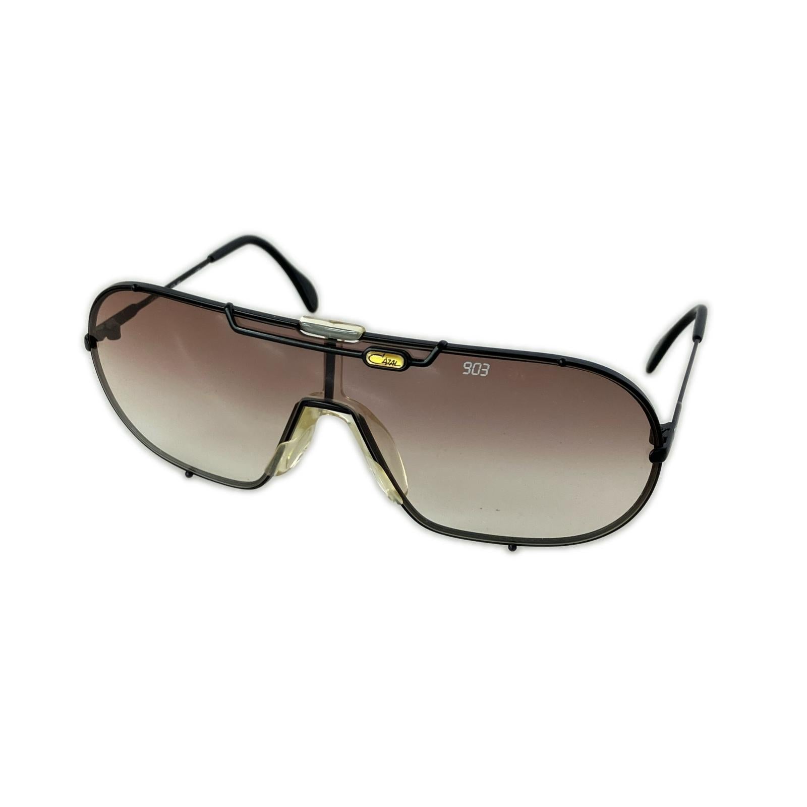 その他アクセサリー CAZAL MOD.903 サングラス 西ドイツ製 ブラック