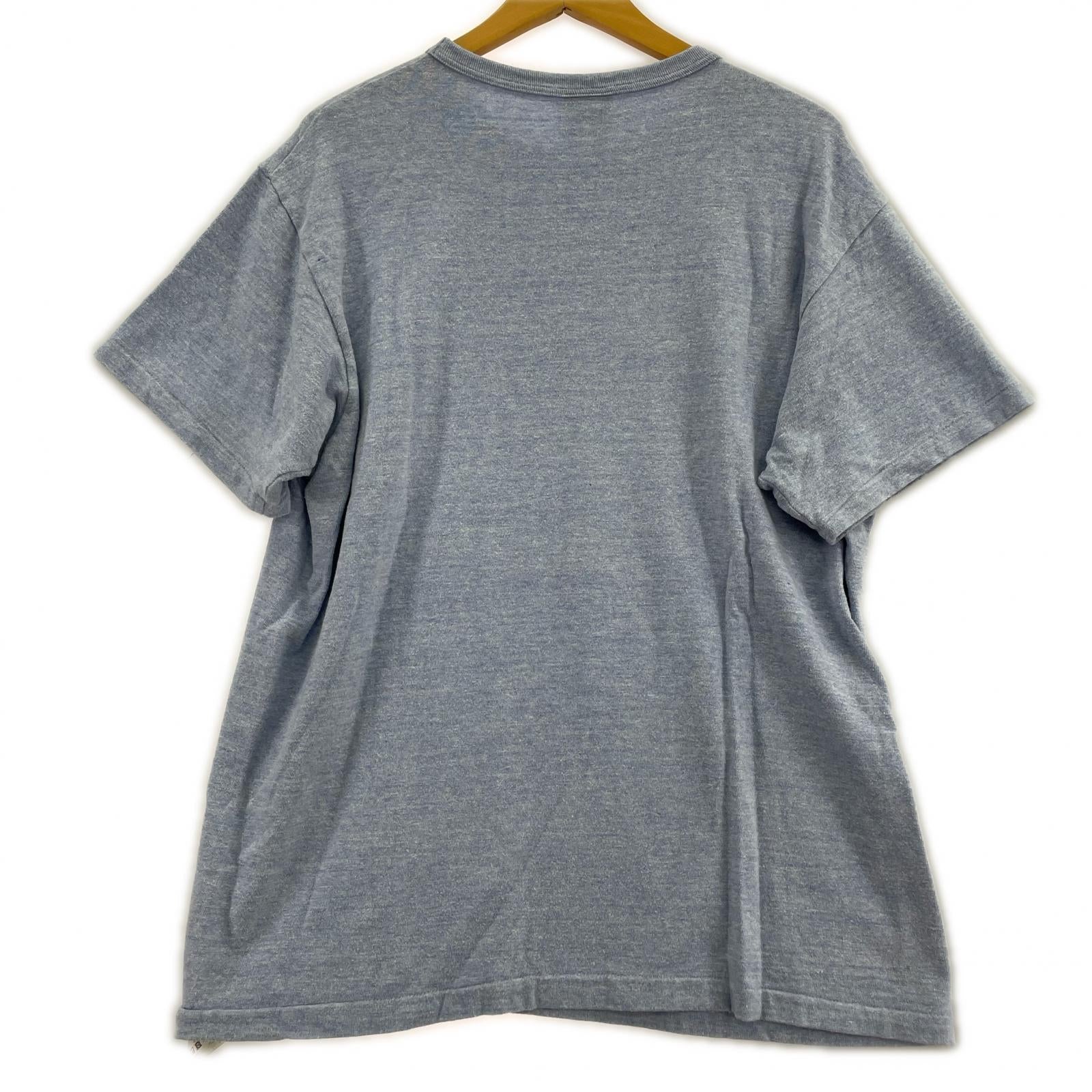 半袖Tシャツ ×Ron Herman ロゴ BLU L L ブルー