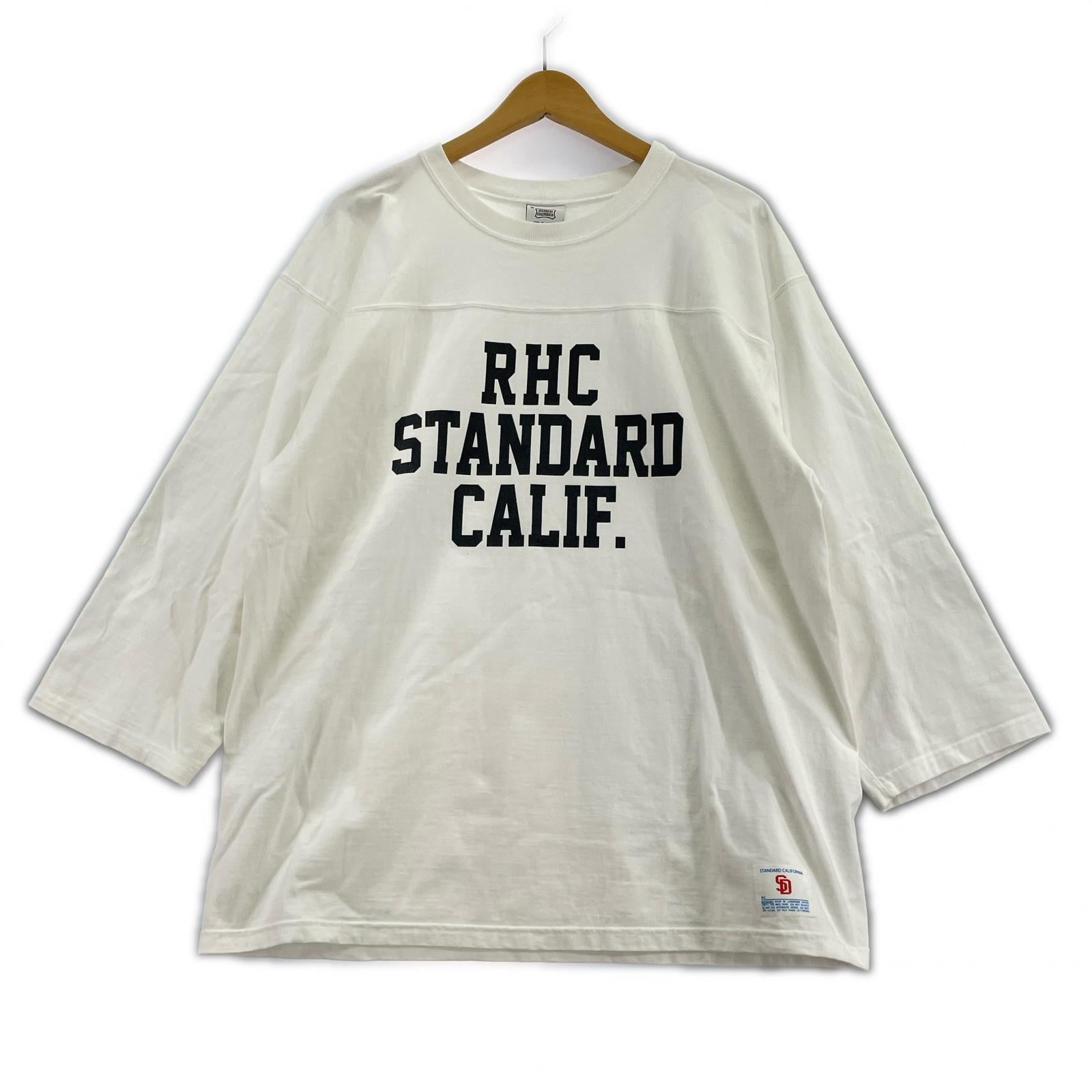 長袖Tシャツ ×Ron Herman フットボールT WHT XL ホワイト
