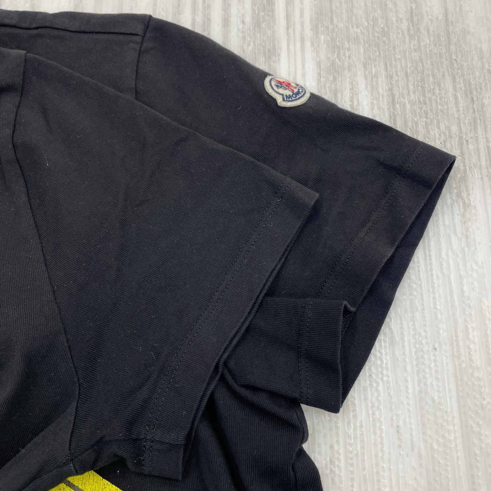 半袖Tシャツ MAGLIA T-SHIRT NMCLロゴ 黒 (S) S ブラック