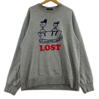 スウェット 22SS Flower Noise Sweatshirt グレー 4 グレー