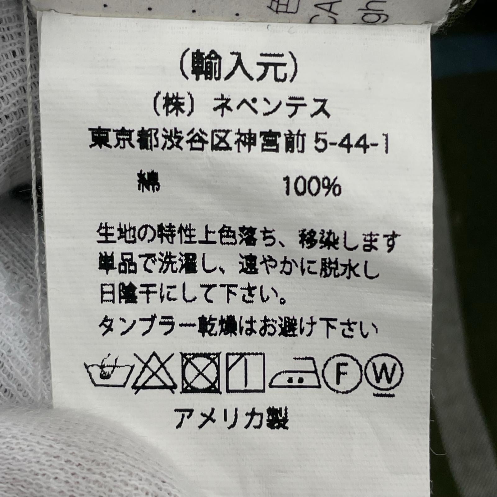 長袖シャツ USA製 19Th ボタンダウンシャツ チェック 緑 (S) S グリーン