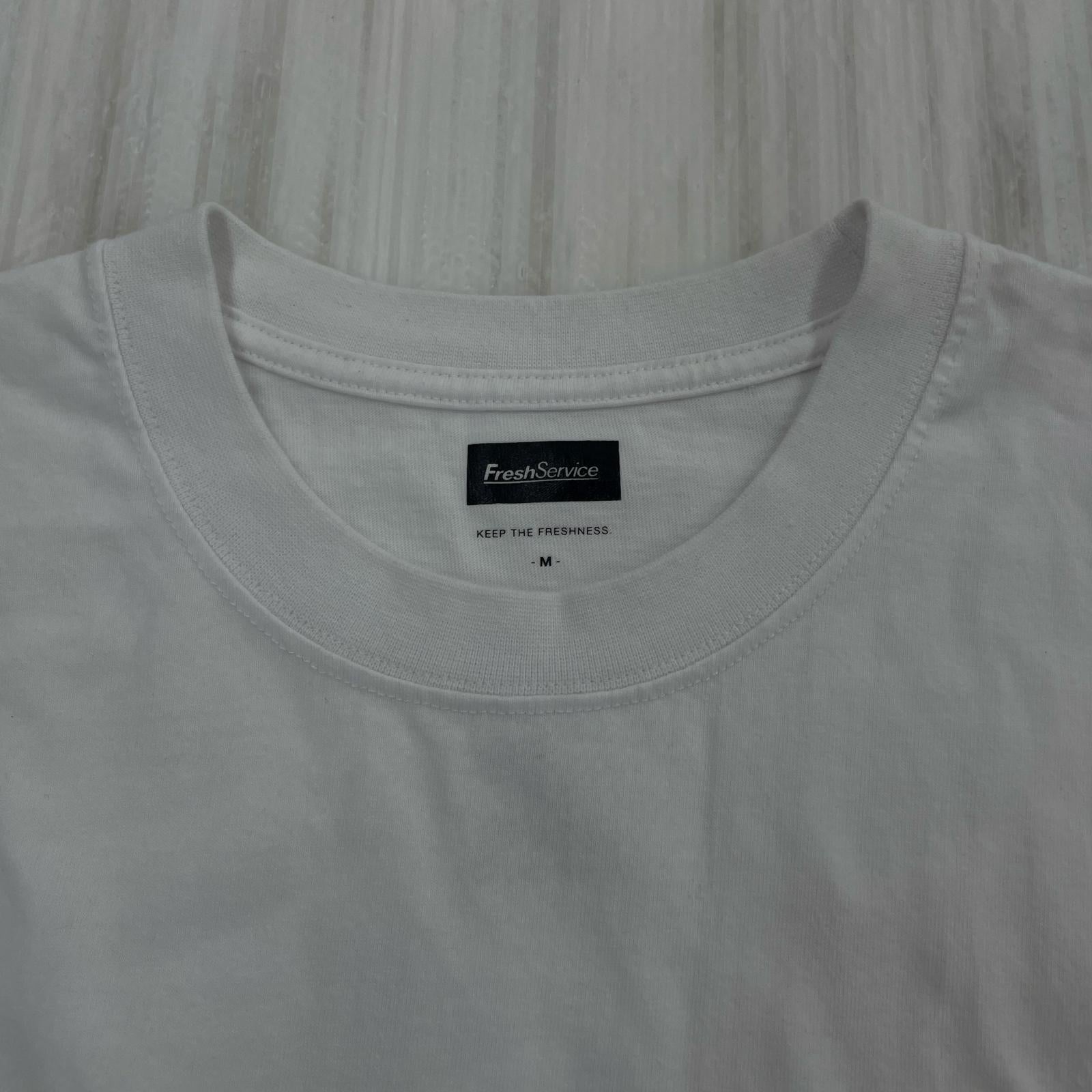 半袖Tシャツ CORPORATE PRINTED TEE 白 (M) M ホワイト