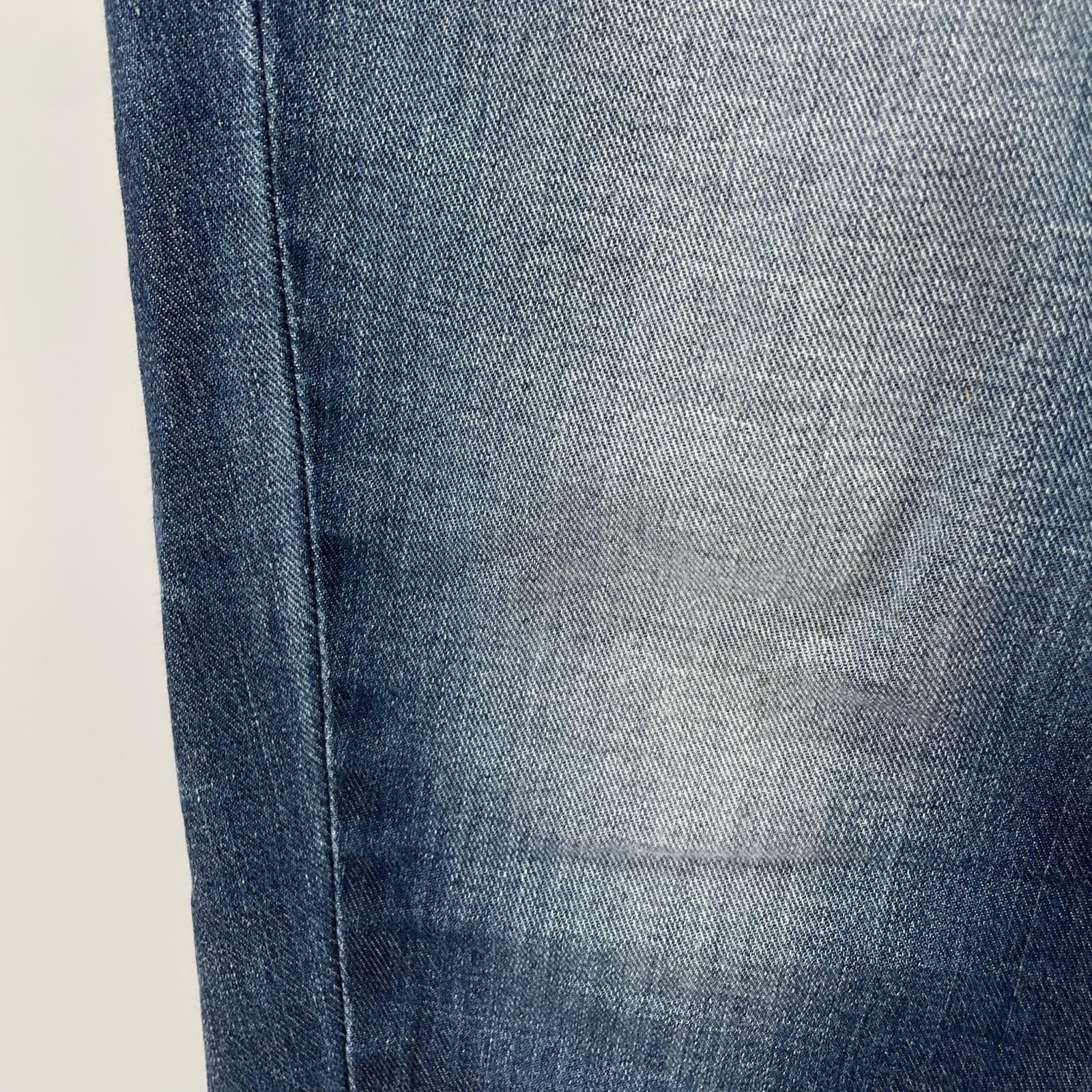 デニムパンツ サルエルデニム 40 ブルー