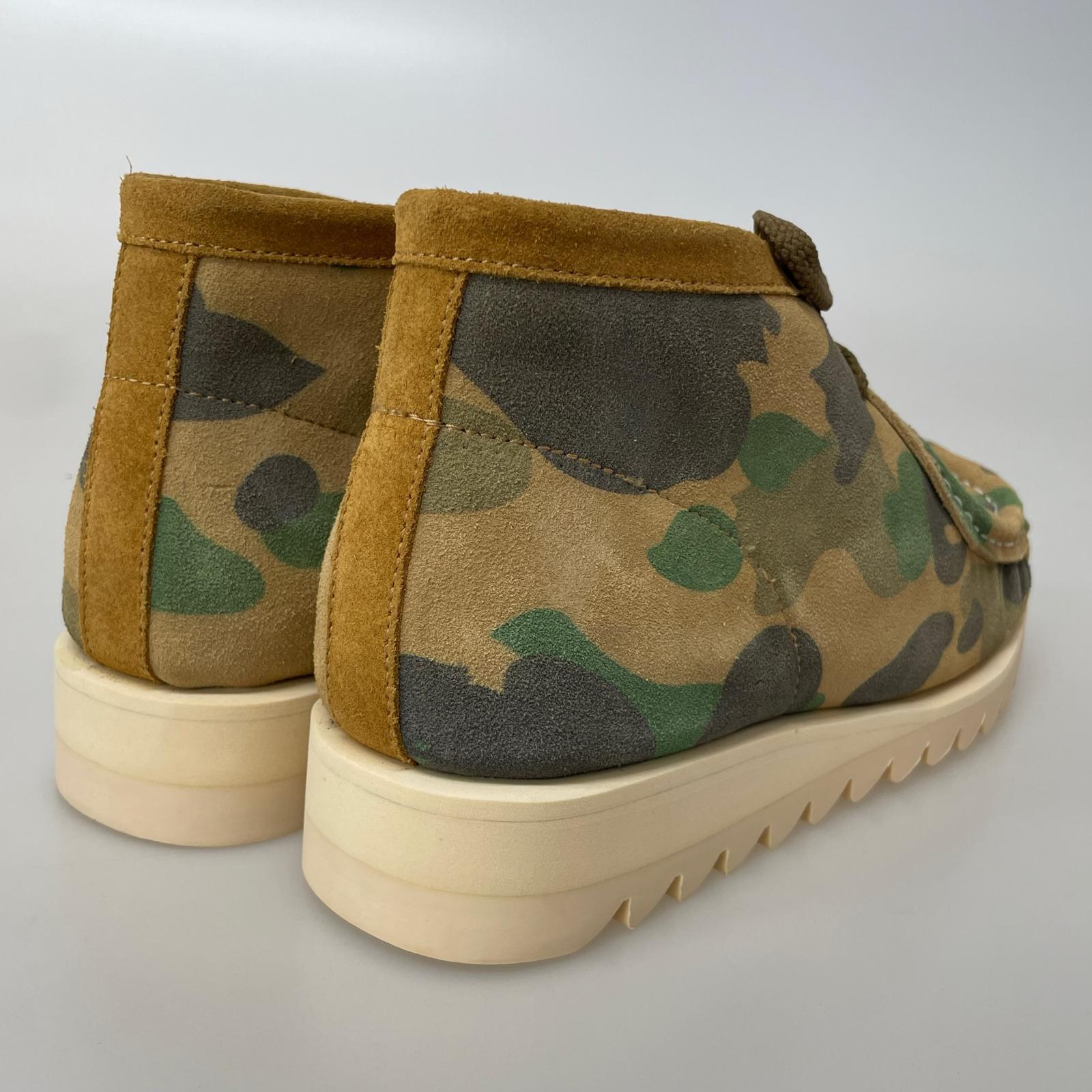 シューズ 1st CAMO SUEDE MANHUNT/カモ柄/ ブラウン