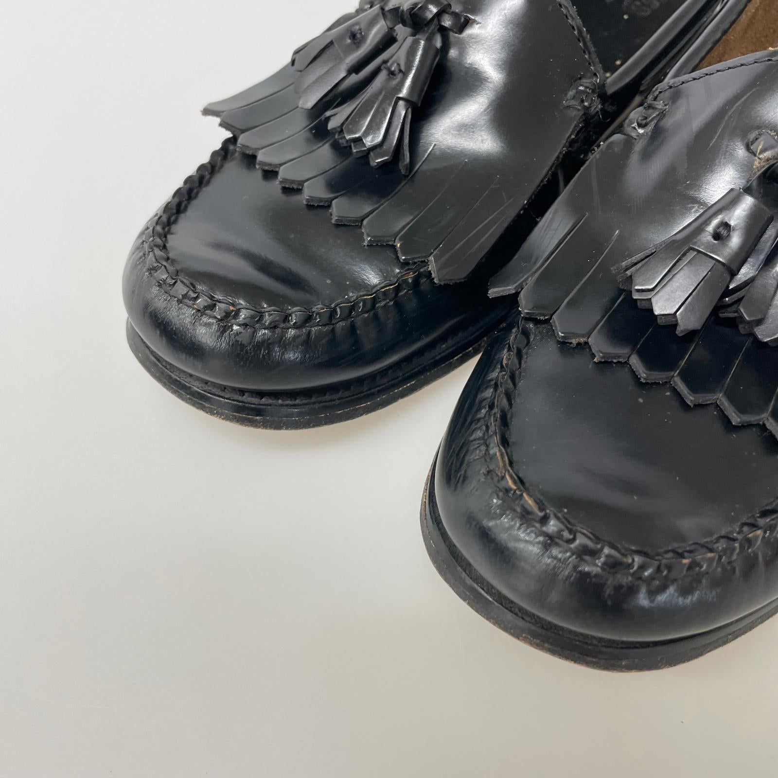 シューズ WEEJUNS タッセルローファー (US9) ブラック ブラック