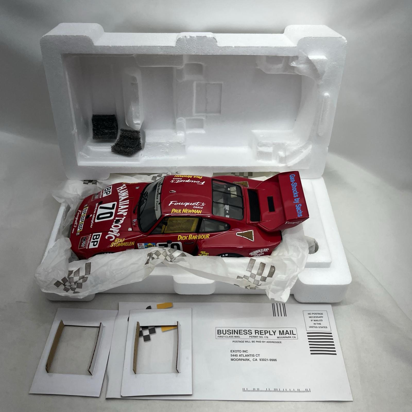 EXOTO ポルシェ935 ターボ スケールカー