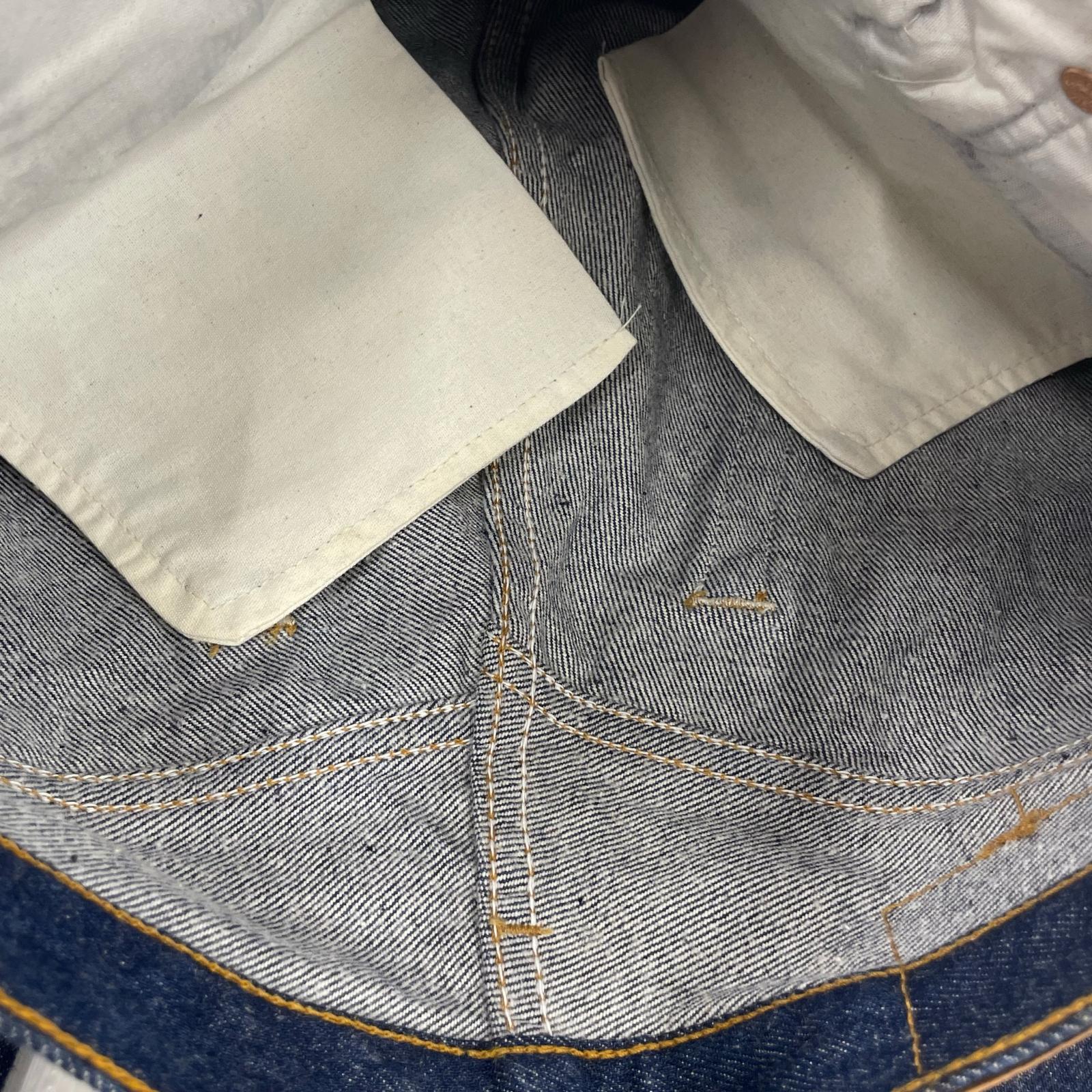 デニムパンツ 501-0000 バレンシア製 W30 L36 30 ネイビー