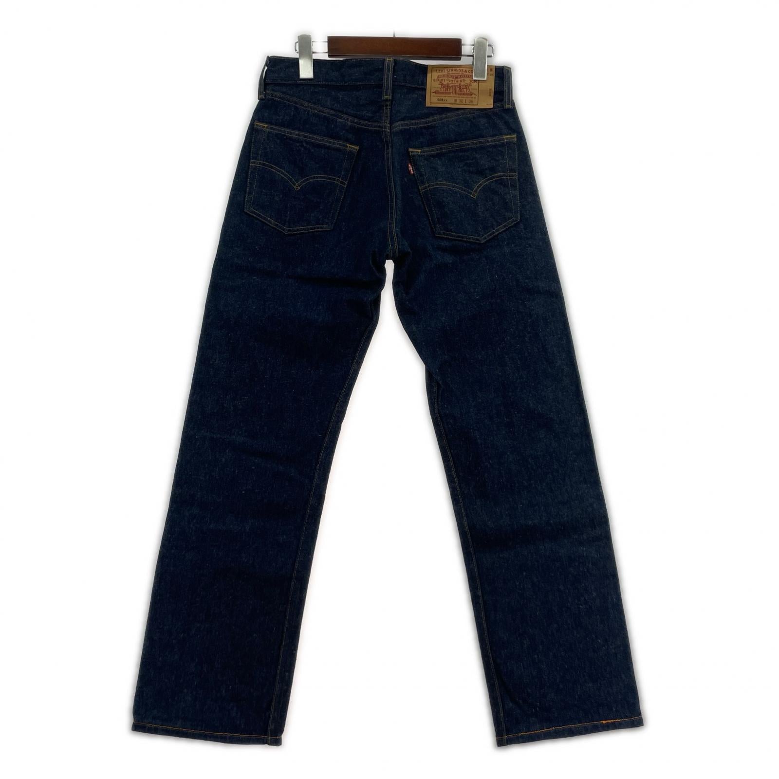 デニムパンツ 501-0000 バレンシア製 W30 L36 30 ネイビー
