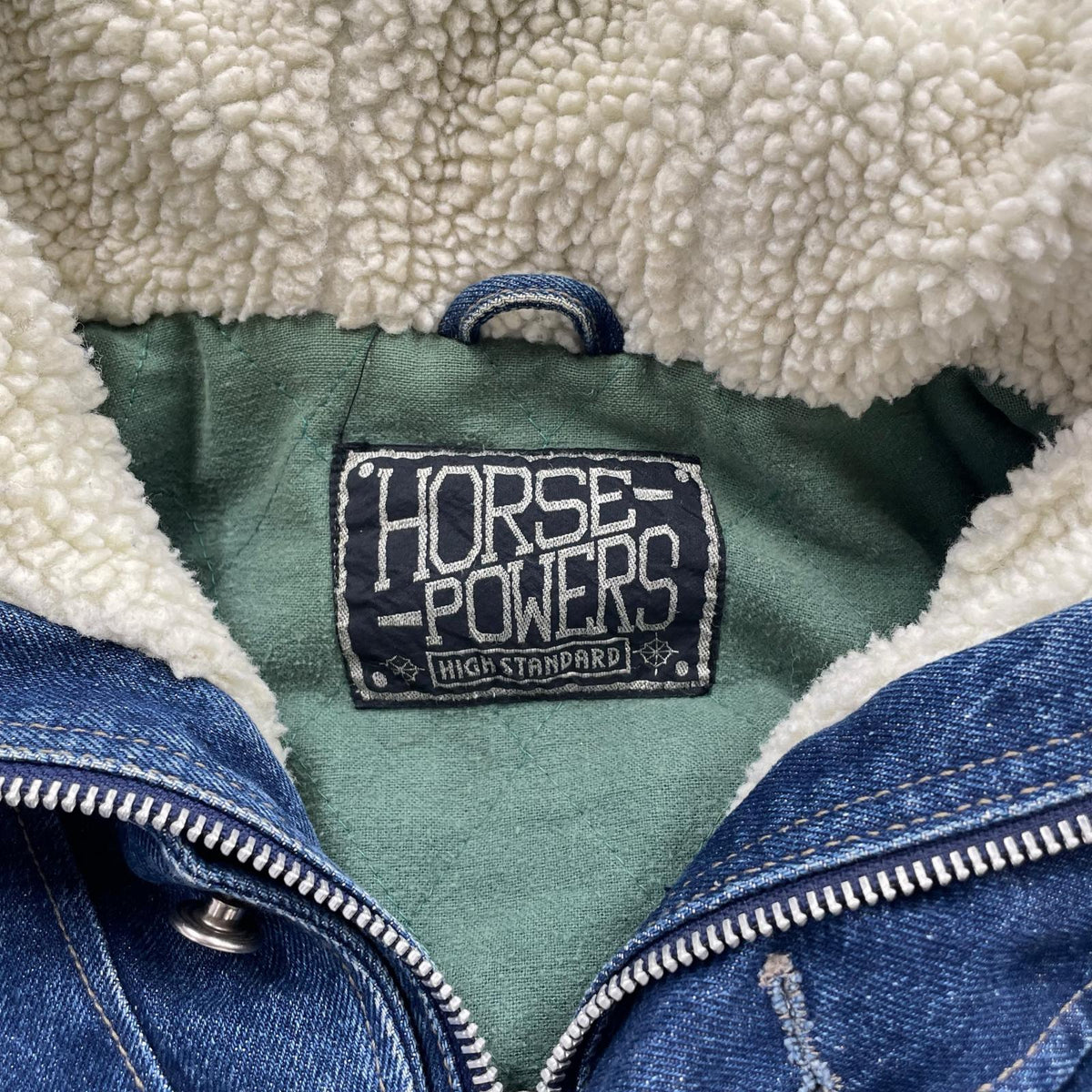デニムジャケット HORSE POWERS M ブルー