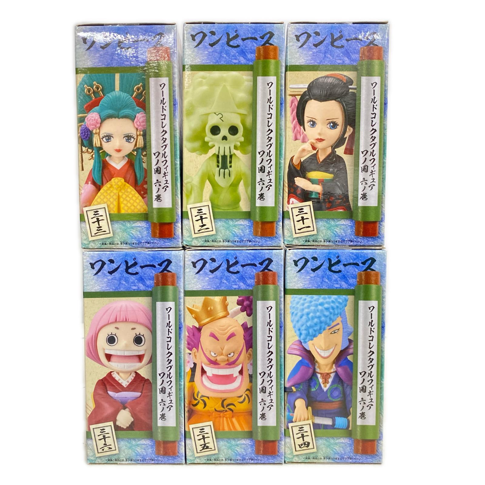 WCF ワノ国6 全6種セット ワンピース フィギュア/グッズ
