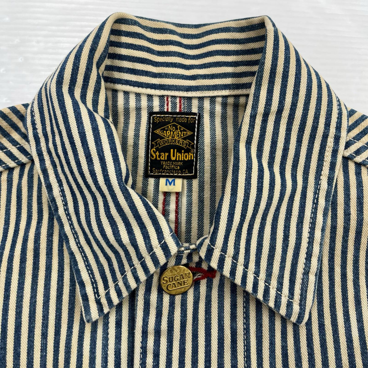 ジャケット STAR UNION ヒッコリー カバーオール (M) M