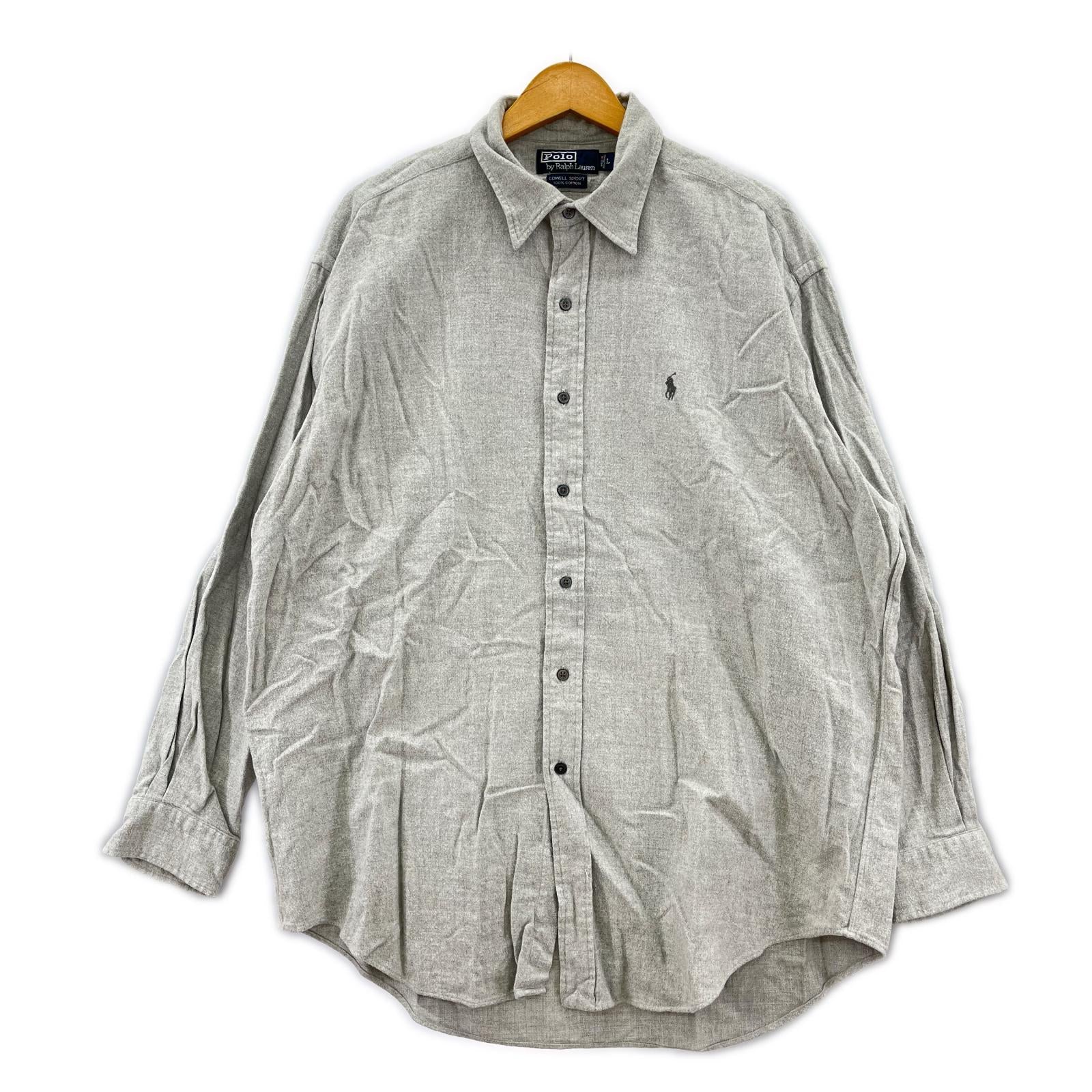長袖シャツ HS-RL-YA-0631 L グレー