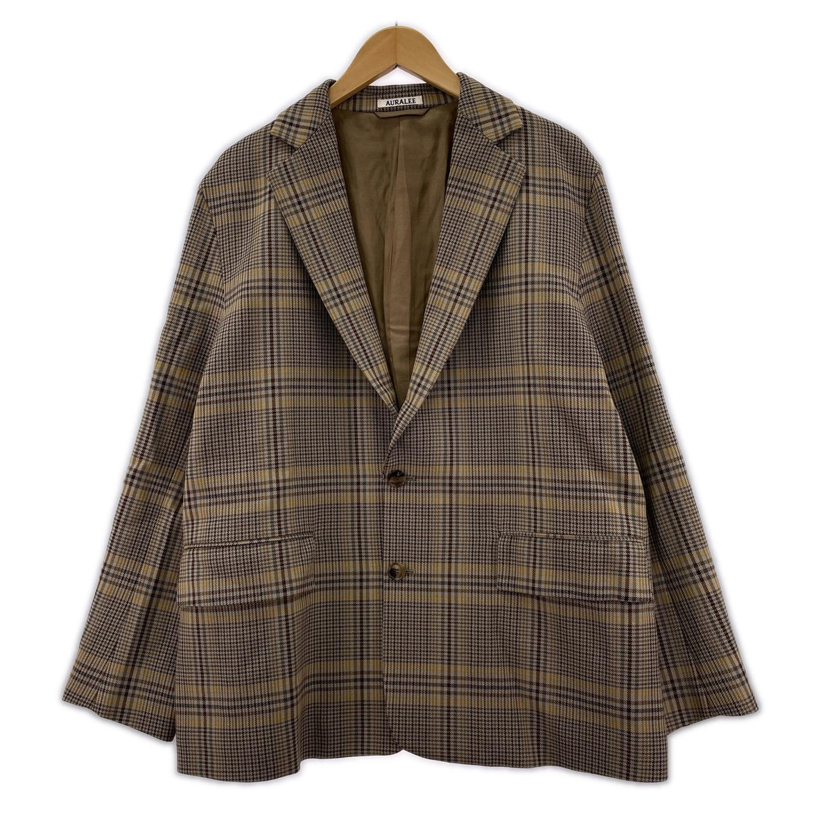 テーラードジャケット WOOL SERGE CHECK JACKET 3