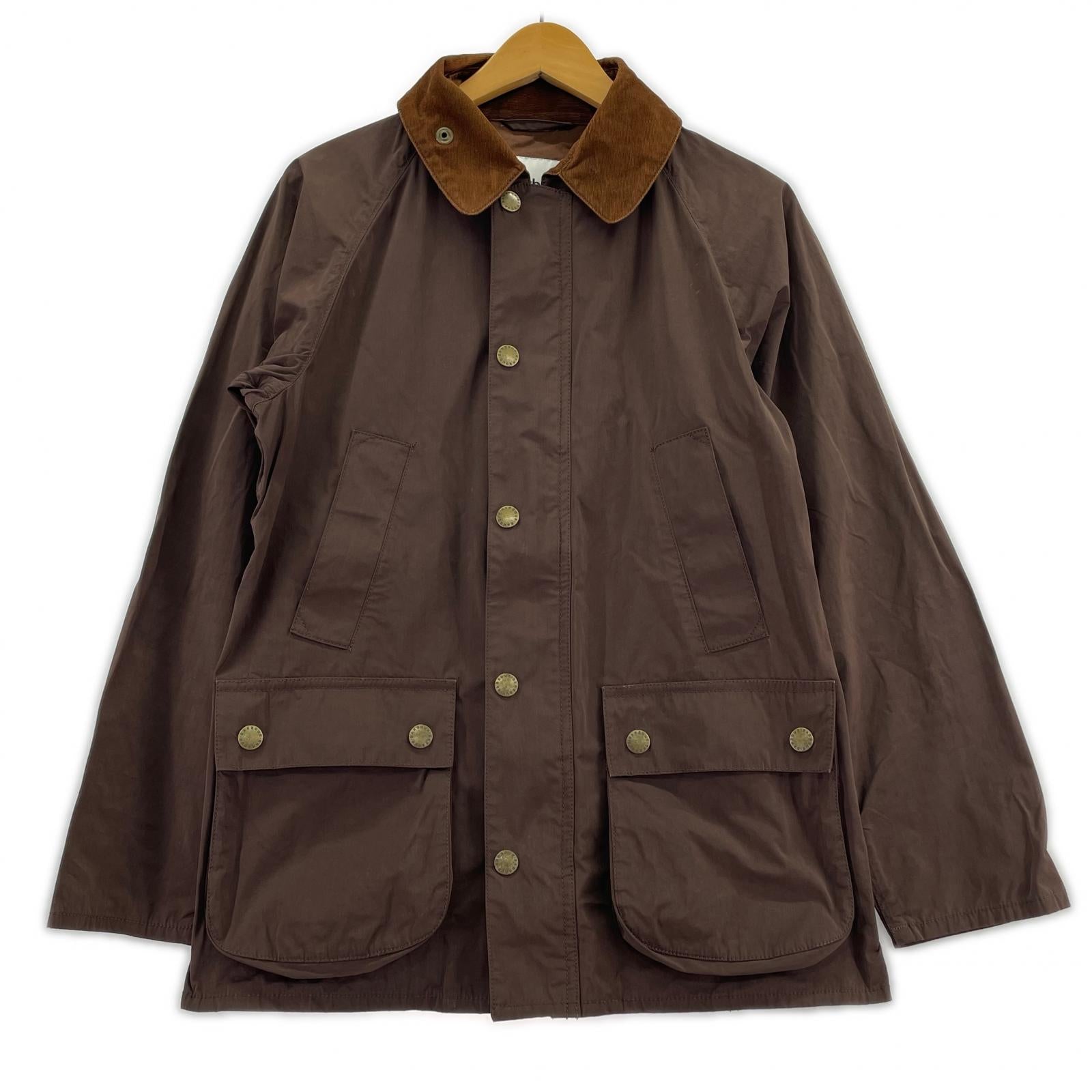 ジャケット Barbour×International Gallery BEAMS. BEDALE SL ノンワックスビデイル S ブラウン S ブラウン