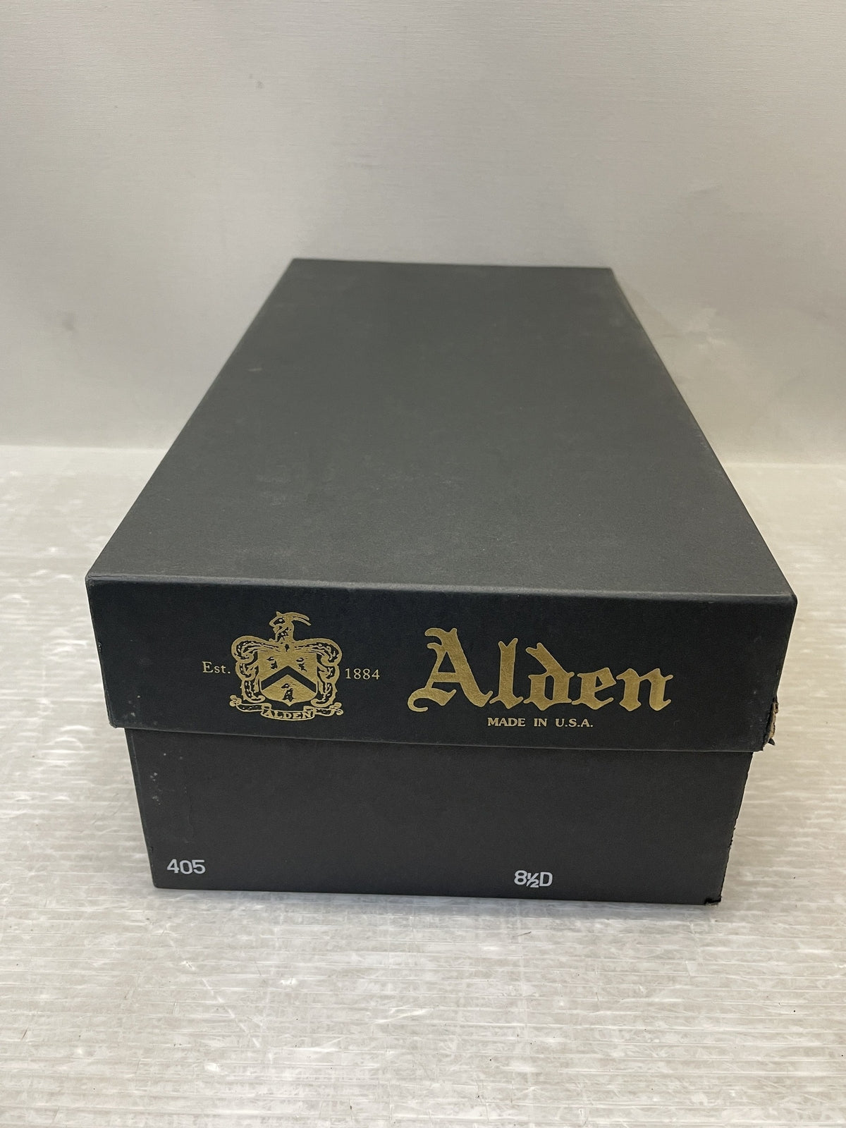 シューズ ALDEN BEAMS別注 9903 コードバン プレーントゥレザーシューズ 8 1/2D ブラウン