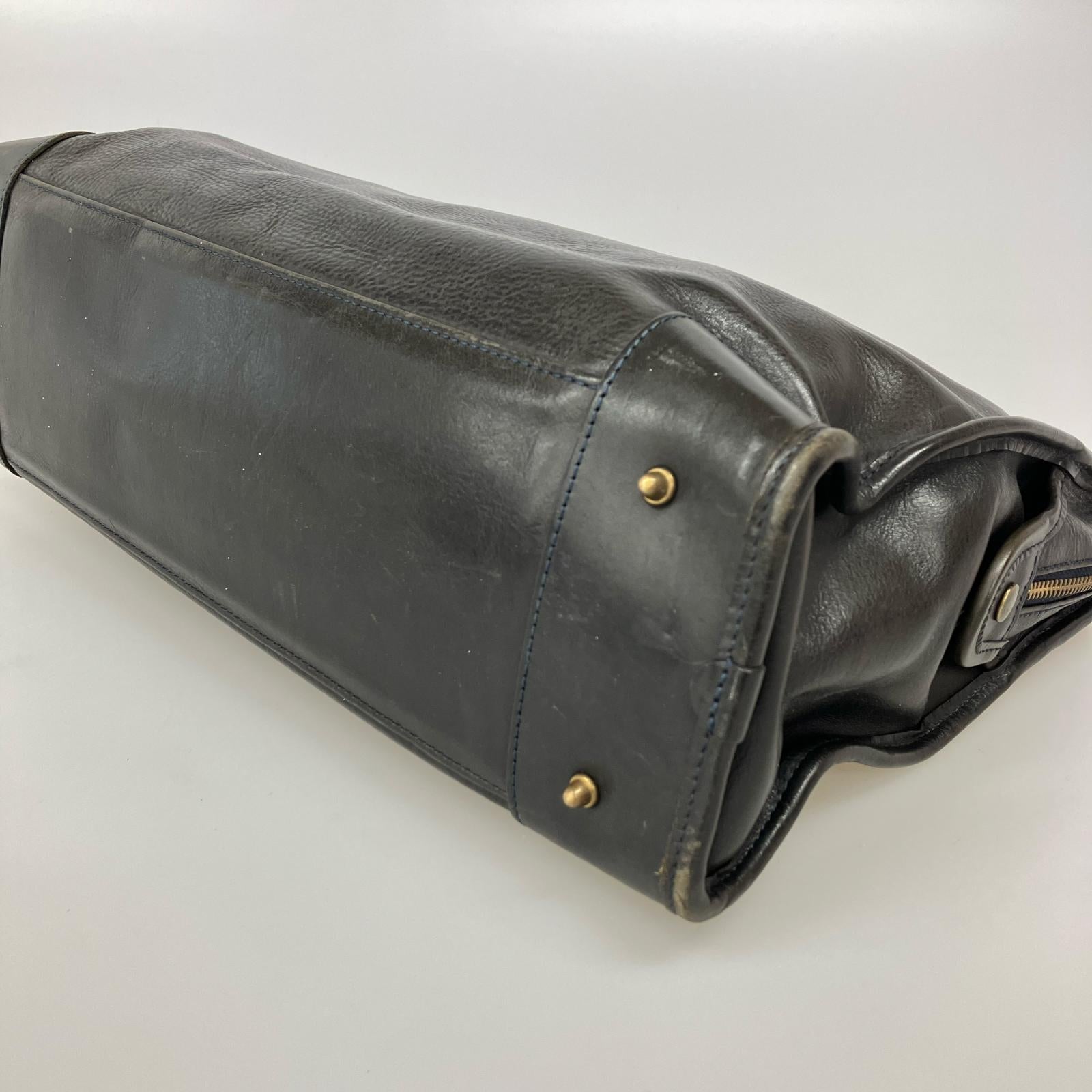 その他バッグ 12-39 オールレザー ブリーフケース 黒 ブラック