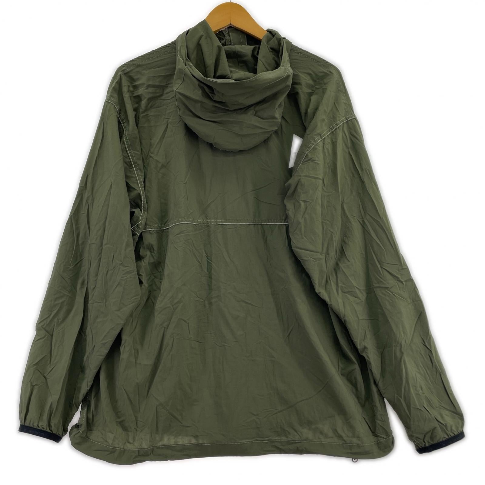 ジャケット and wander PERTEX wind jacket ソフトシェルジャケット 4 オリーブ 4