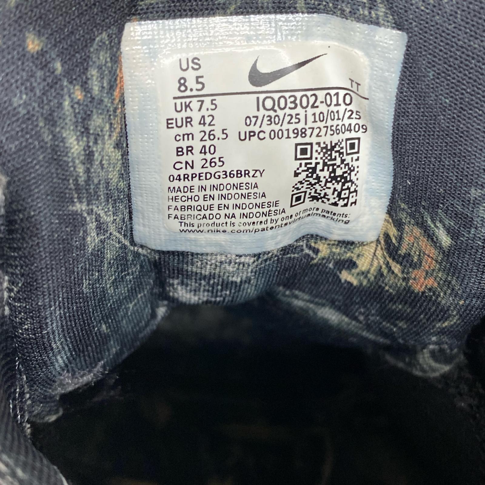 スニーカー NIKE Air Max 95 Big Bubble Realtree 26.5㎝ IQ0302-010 26.5cm (US8 1/2 UK8 EU43) ブラック