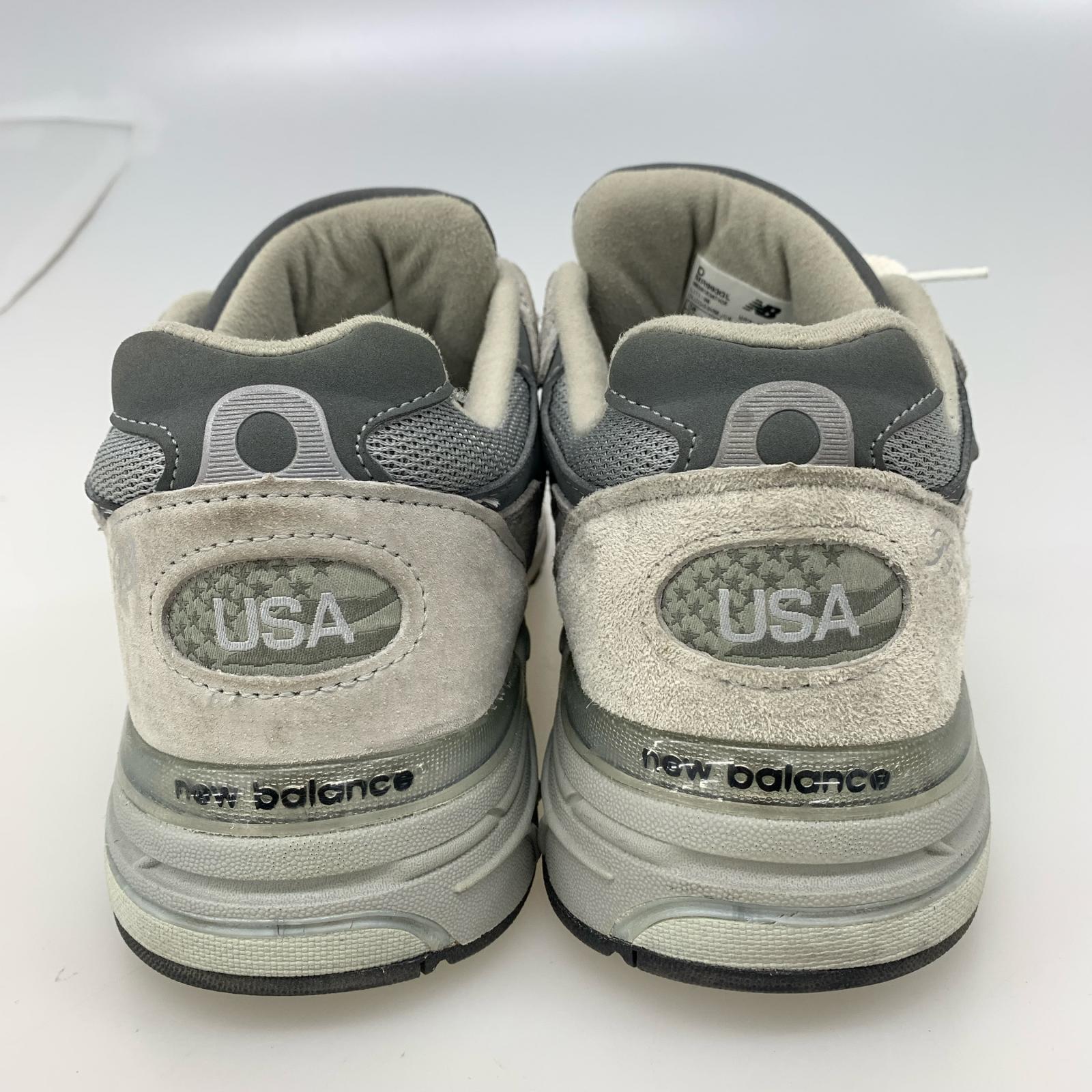 スニーカー NEW BALANCE M993GL USA製 スニーカー 26.0 グレー 26cm (US8 UK7 1/2 EU42) グレー
