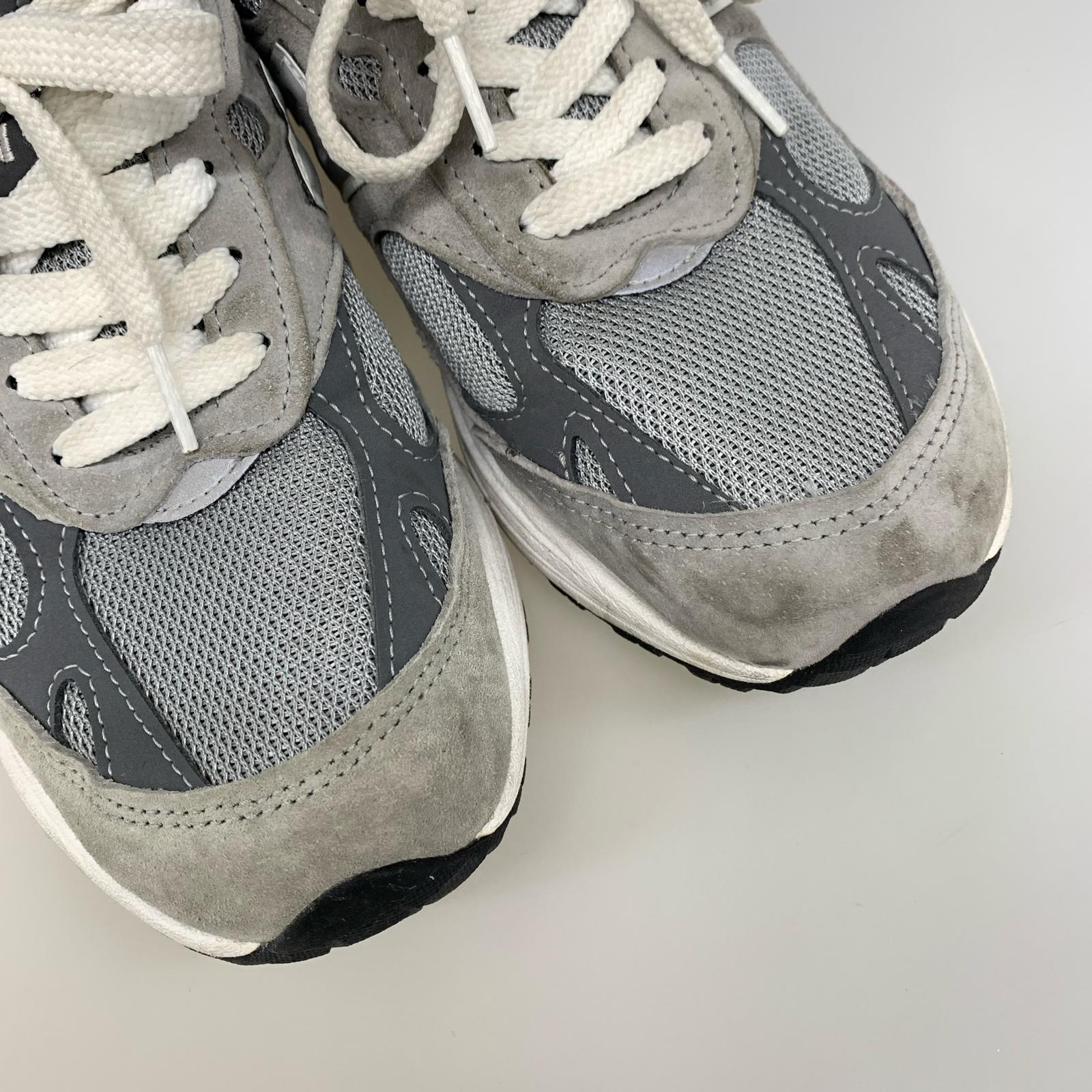 スニーカー NEW BALANCE M993GL USA製 スニーカー 26.0 グレー 26cm (US8 UK7 1/2 EU42) グレー