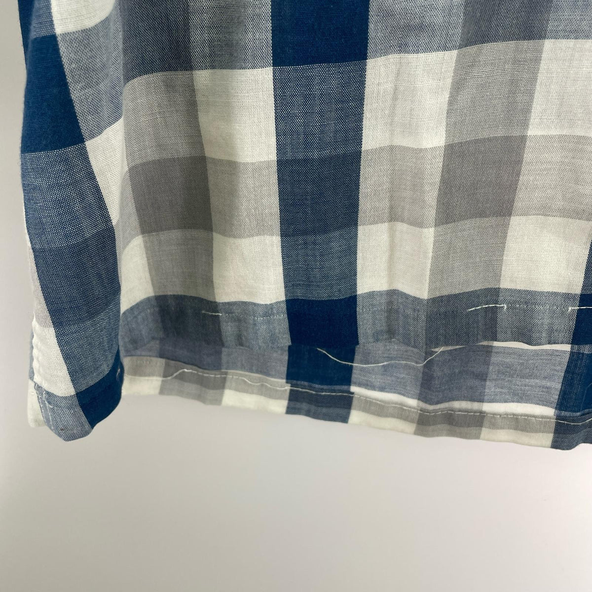 長袖シャツ Penney's TOWNCRAFT/チェック柄オープンカラーシャツ M