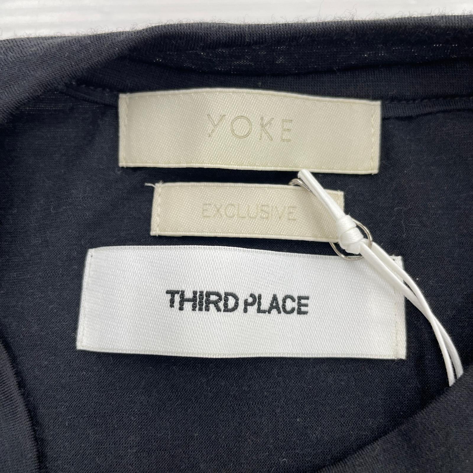 半袖Tシャツ YOKE 25SS SUPER 120'S WASHABLE WOOL JERSEY T-SHIRT 3 ブラック 3 ブラック